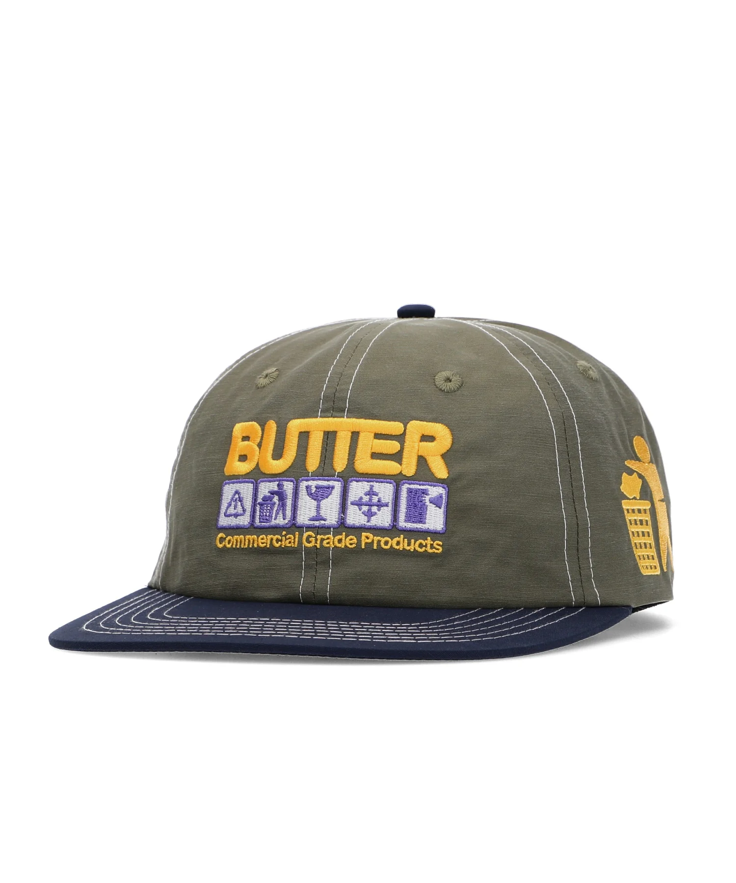 BUTTER/バター/Symbols 6 Panel Cap - Image 2