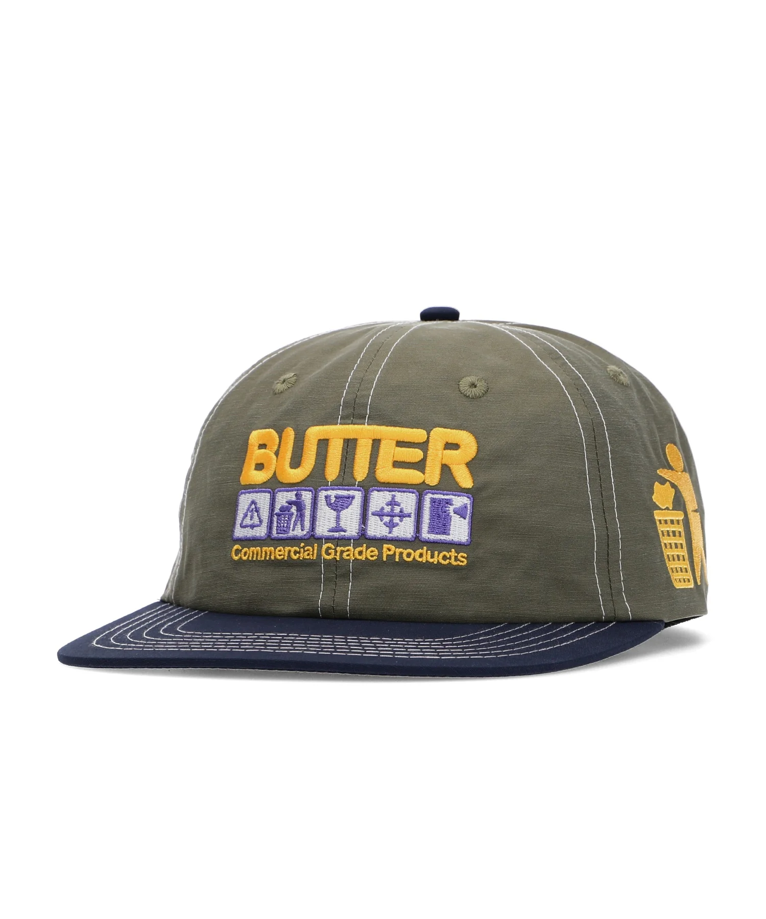 BUTTER/バター/Symbols 6 Panel Cap - Image 20