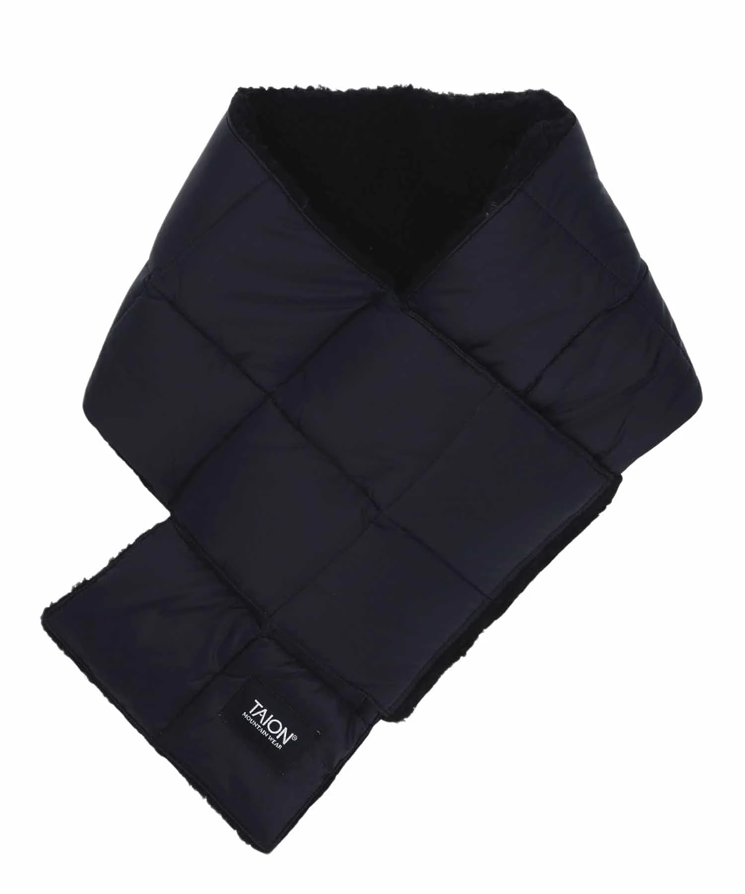 TAION/タイオン/REVERSIBLE MOUNTAIN DOWNxBOA SCARF/TAION-R201MT - Image 22