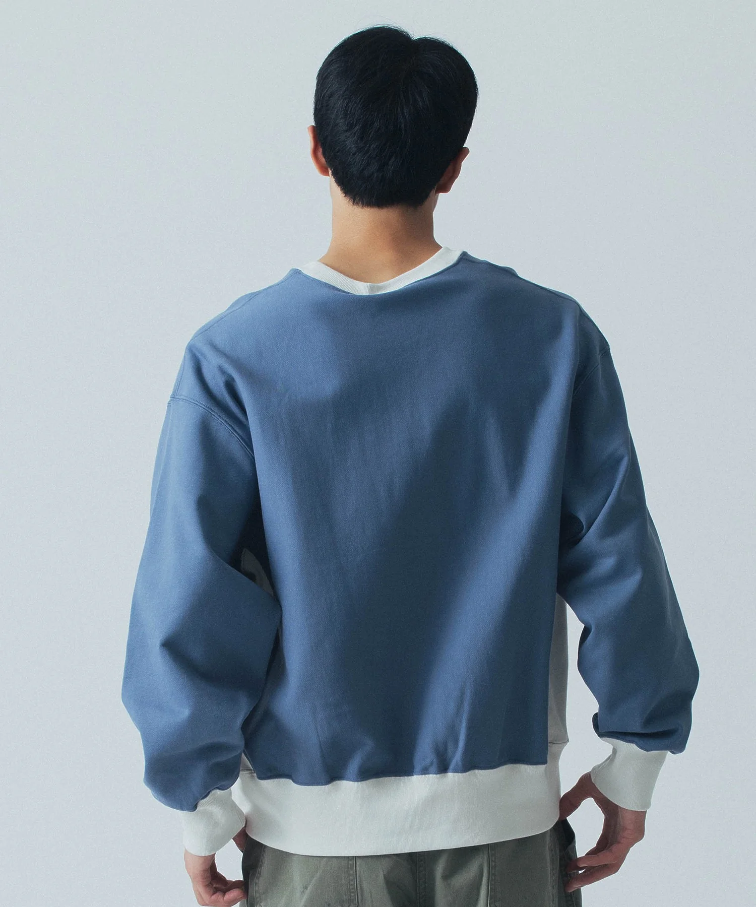 BILLIONAIRE BOYS CLUB/ビリオネア・ボーイズ・クラブ/PUFF PRINT 2TONE COTTON SWEATSHIRT - Image 5