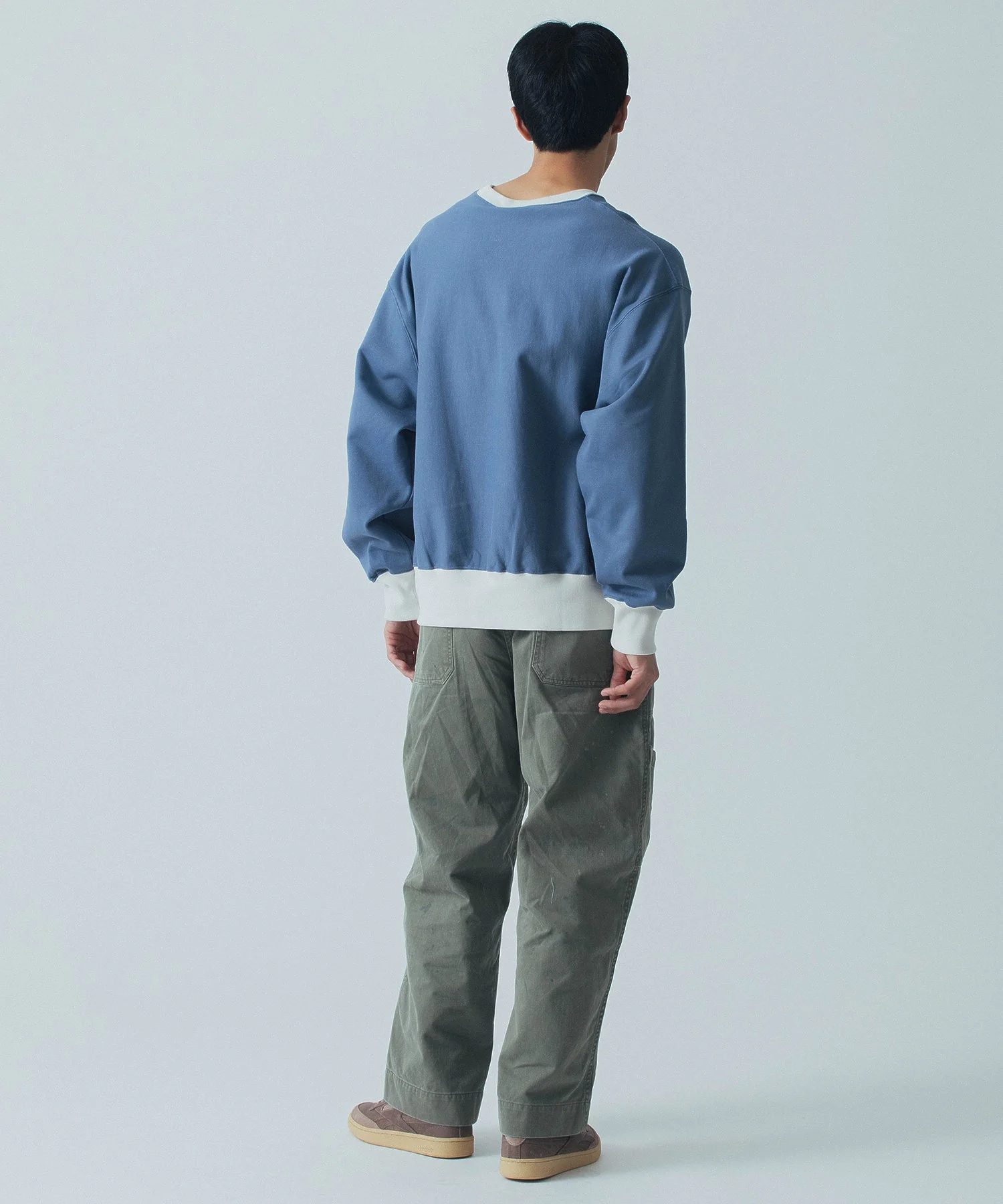 BILLIONAIRE BOYS CLUB/ビリオネア・ボーイズ・クラブ/PUFF PRINT 2TONE COTTON SWEATSHIRT - Image 8