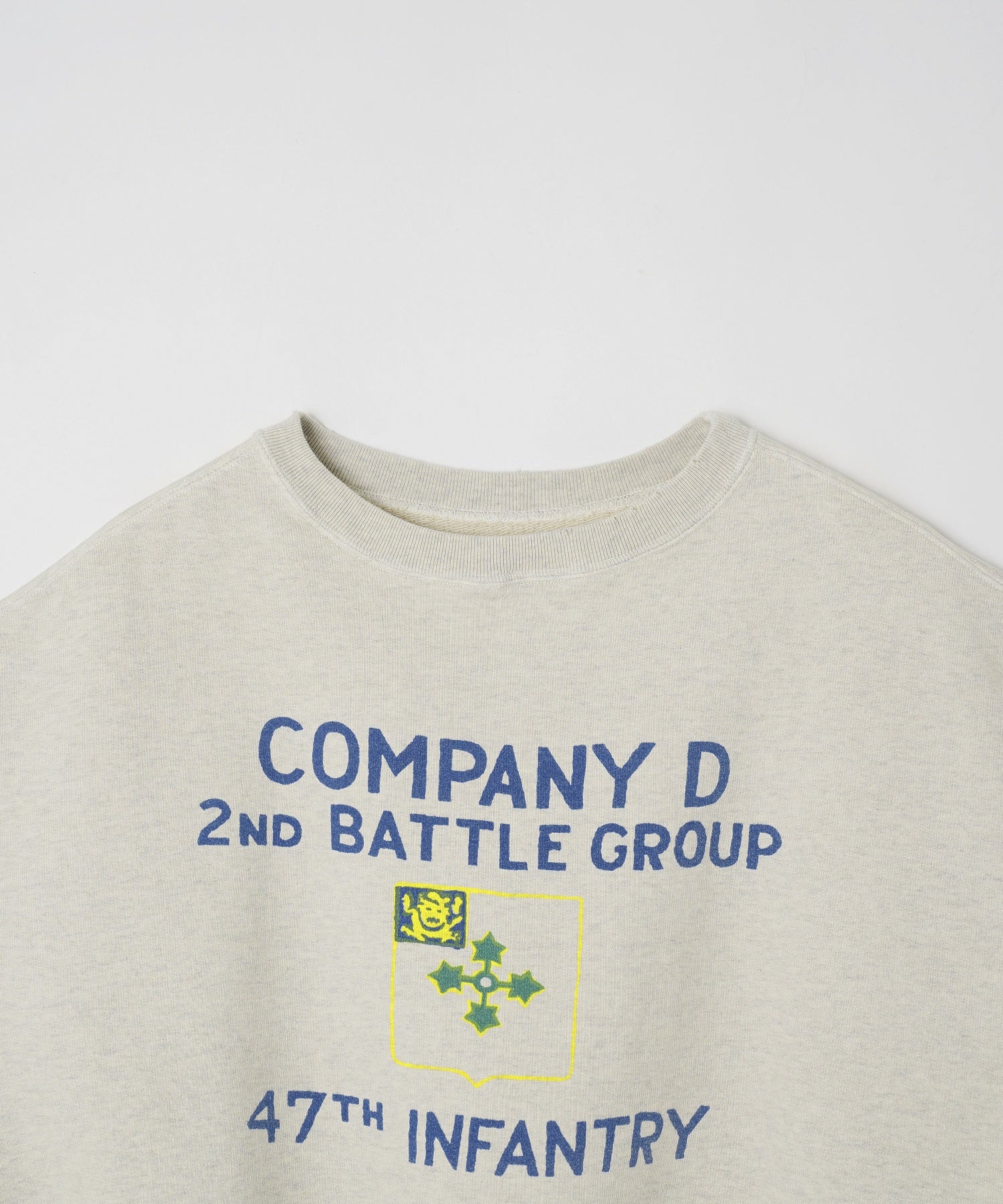BOWWOW/バウワウ/47TH INFANTRY REGIMENT SS SWEAT SHIRTS/BW241-47SSS - Image 3