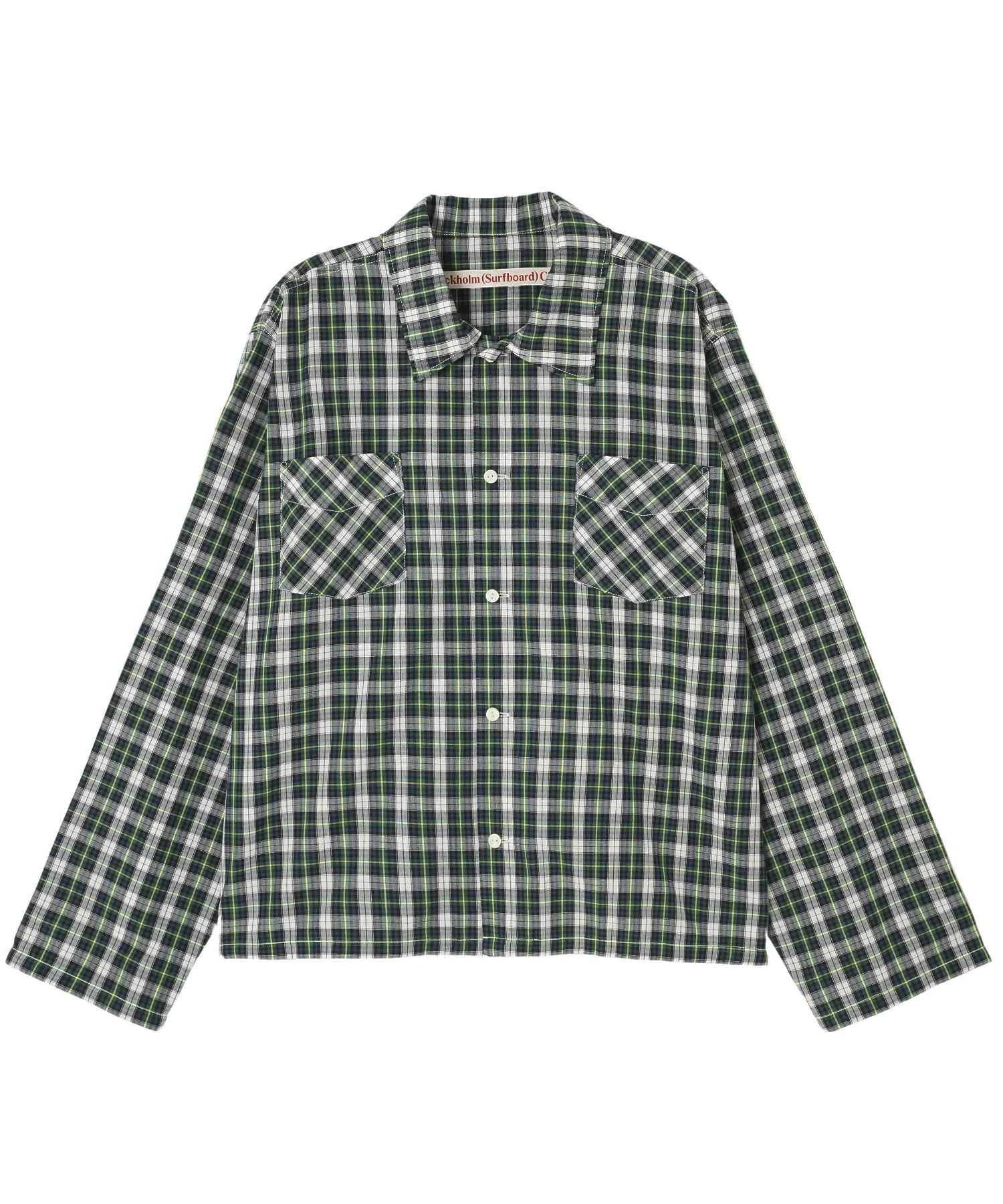 Stockholm Surfboard Club/ストックホルムサーフボードクラブ/CLUB OVERSHIRT/U4000008 - Image 11