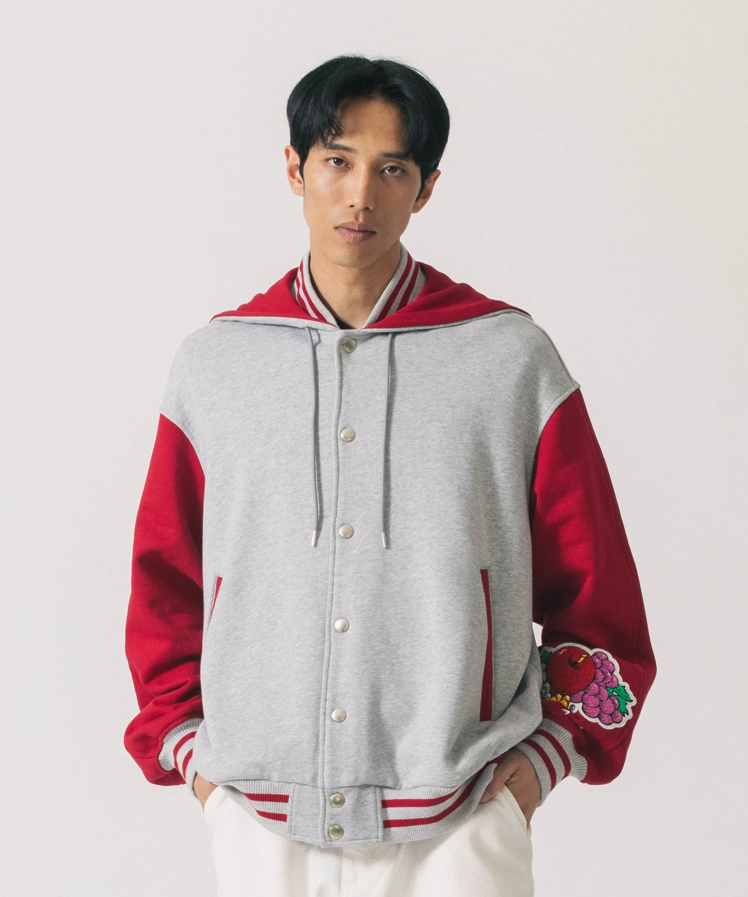 FACETASM×FRUIT OF THE LOOM STADIUM SWEAT JACKET SRO-JK-M05 - Image 7