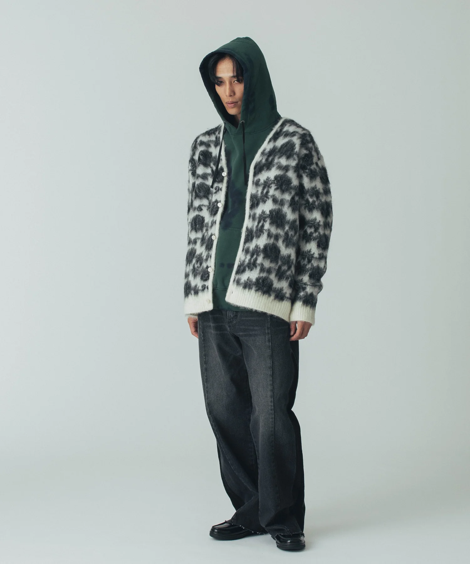 NEEDLES/ニードルズ/MOHAIR CARDIGAN/ROSE PU312 - Image 3