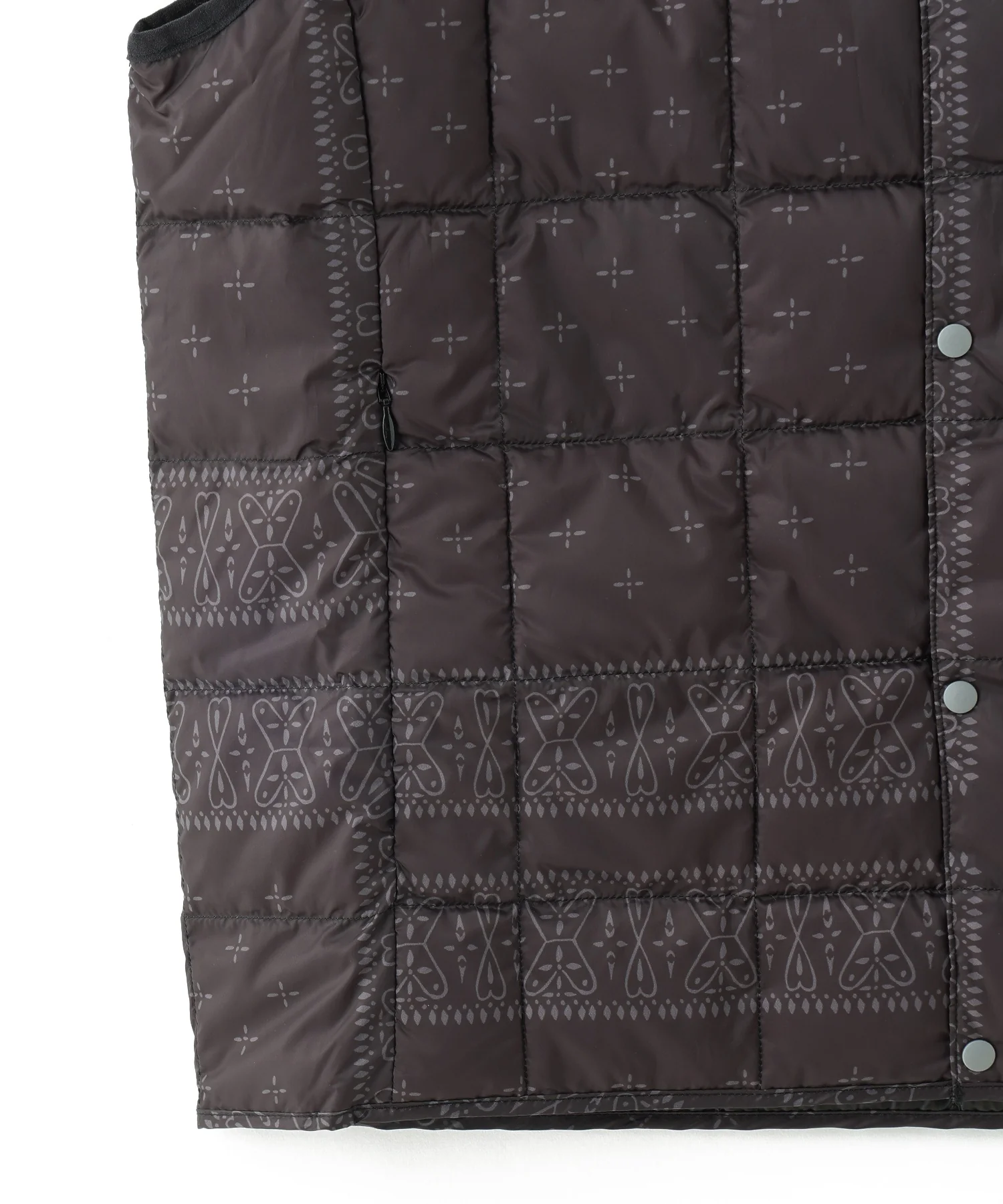 TAION/タイオン/V NECK BUTTON DOWN VEST/TAION-001 - Image 9