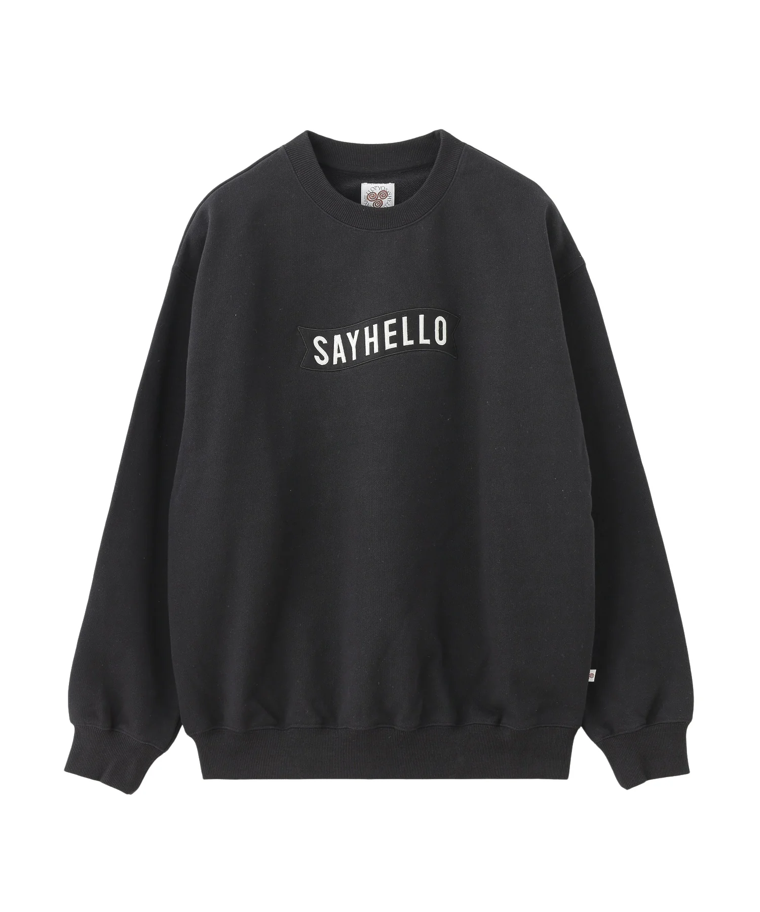SAYHELLO/セイハロー/Basic Logo Patch Crew/24AW-U03 - Image 9