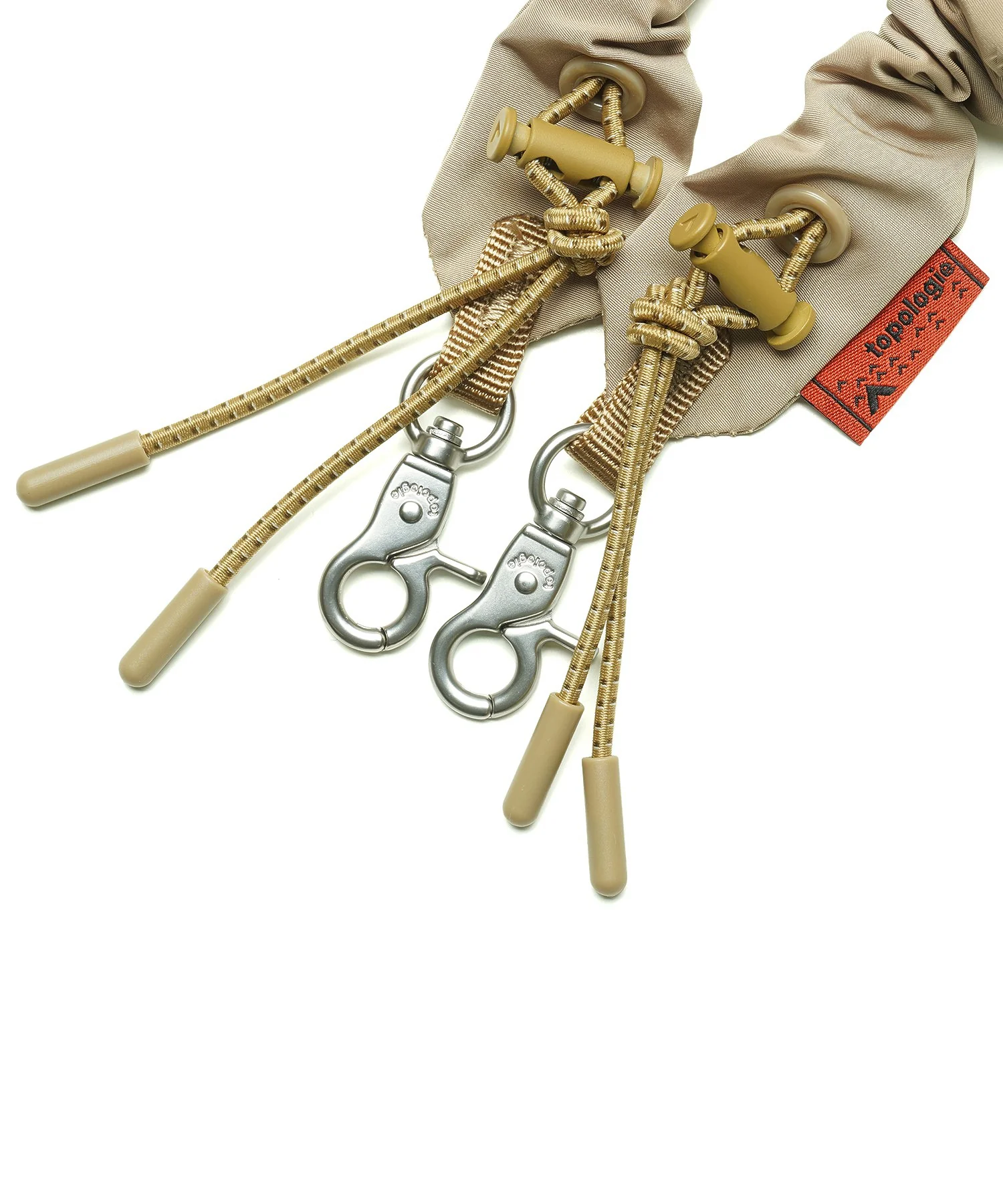 topologie/トポロジー/Bungee Wrist Strap Beige Tech sateen - Image 8