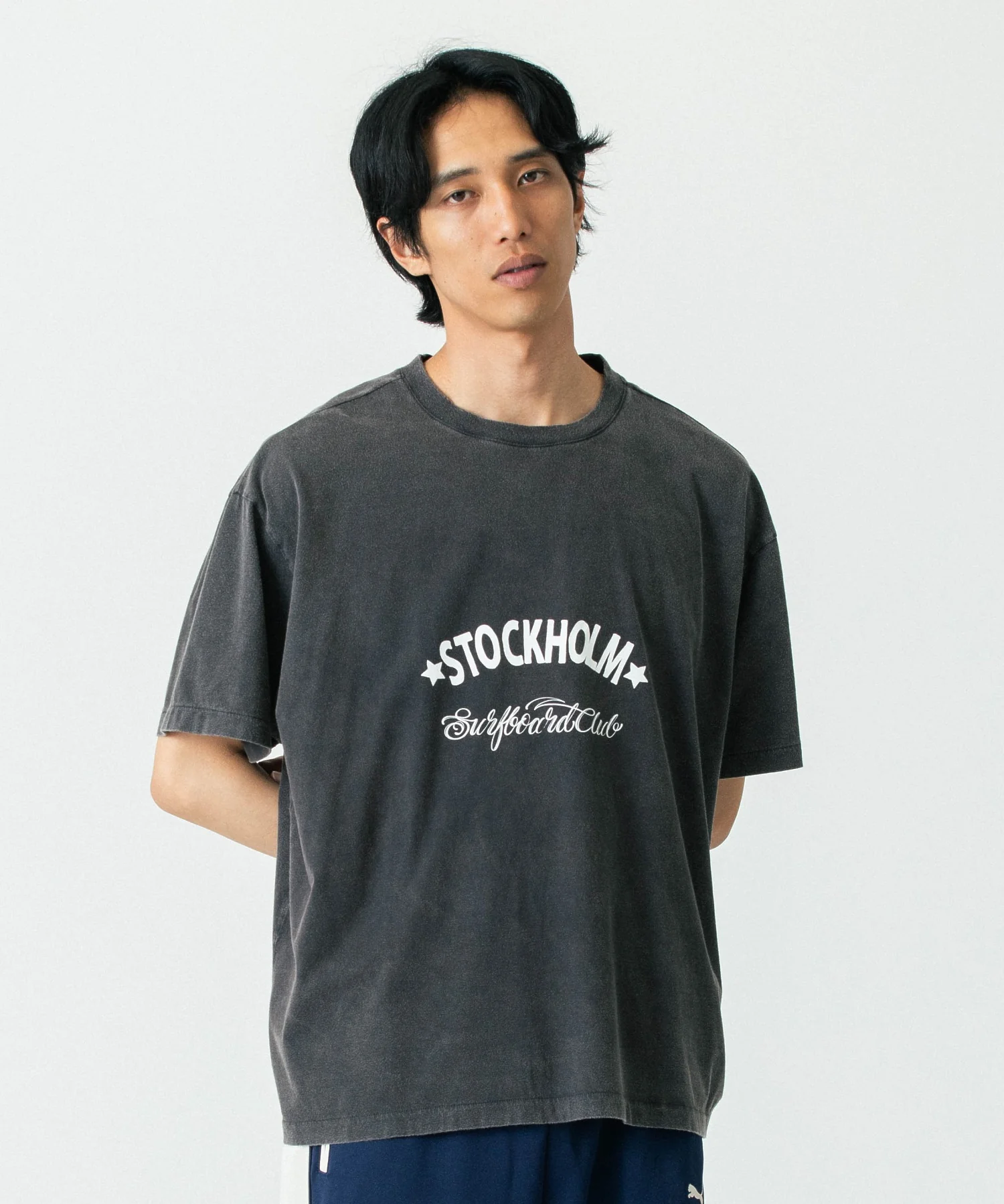 STOCKHOLM SURFBORD CLUB/ストックホルムサーフボードクラブ/Box Tee Sign/U1000175 - Image 6