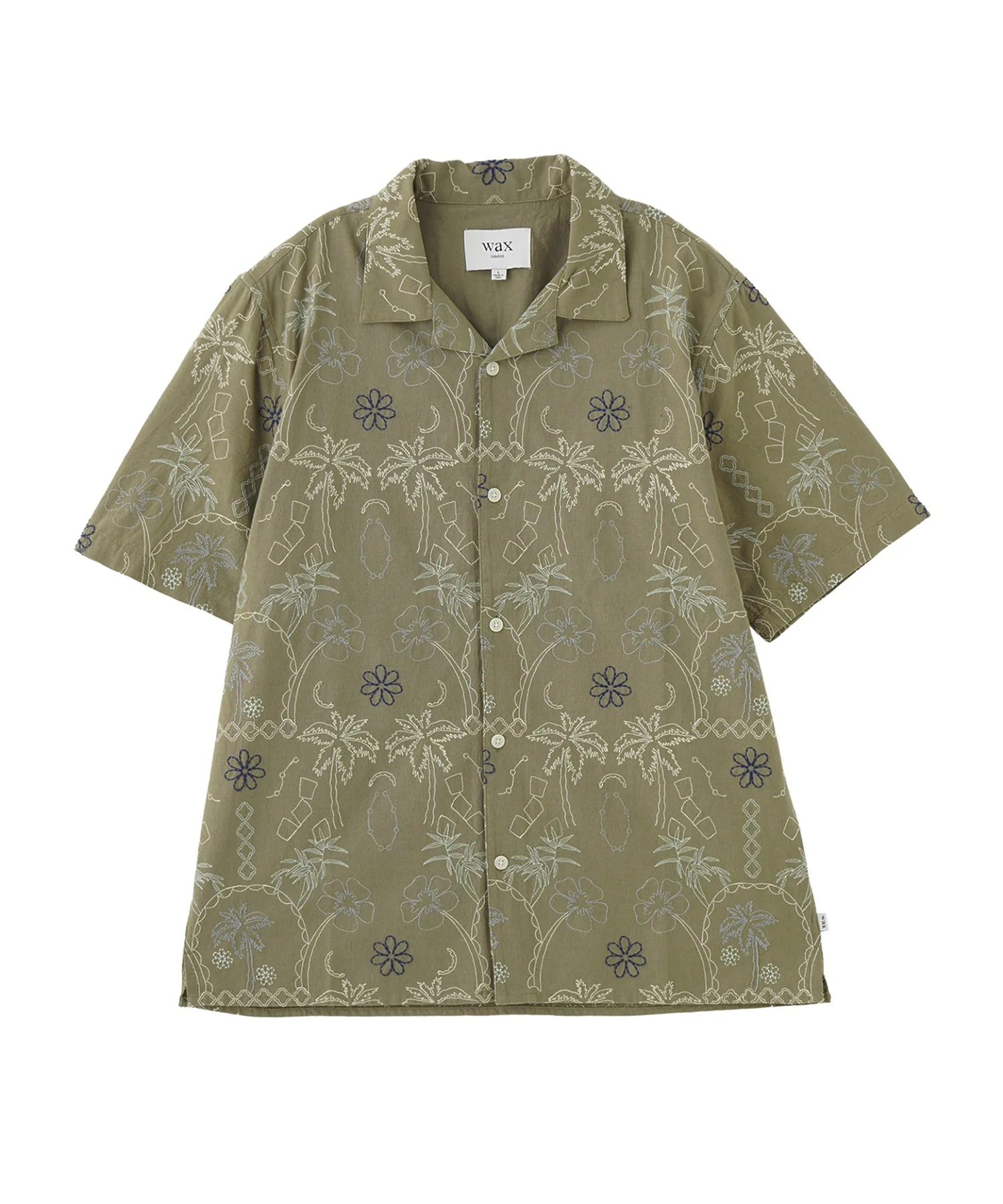 WAX LONDON/ワックスロンドン/DIDCOT SS SHIRT HAWAIIAN SS25-SSS-DID-BOJ-KHA