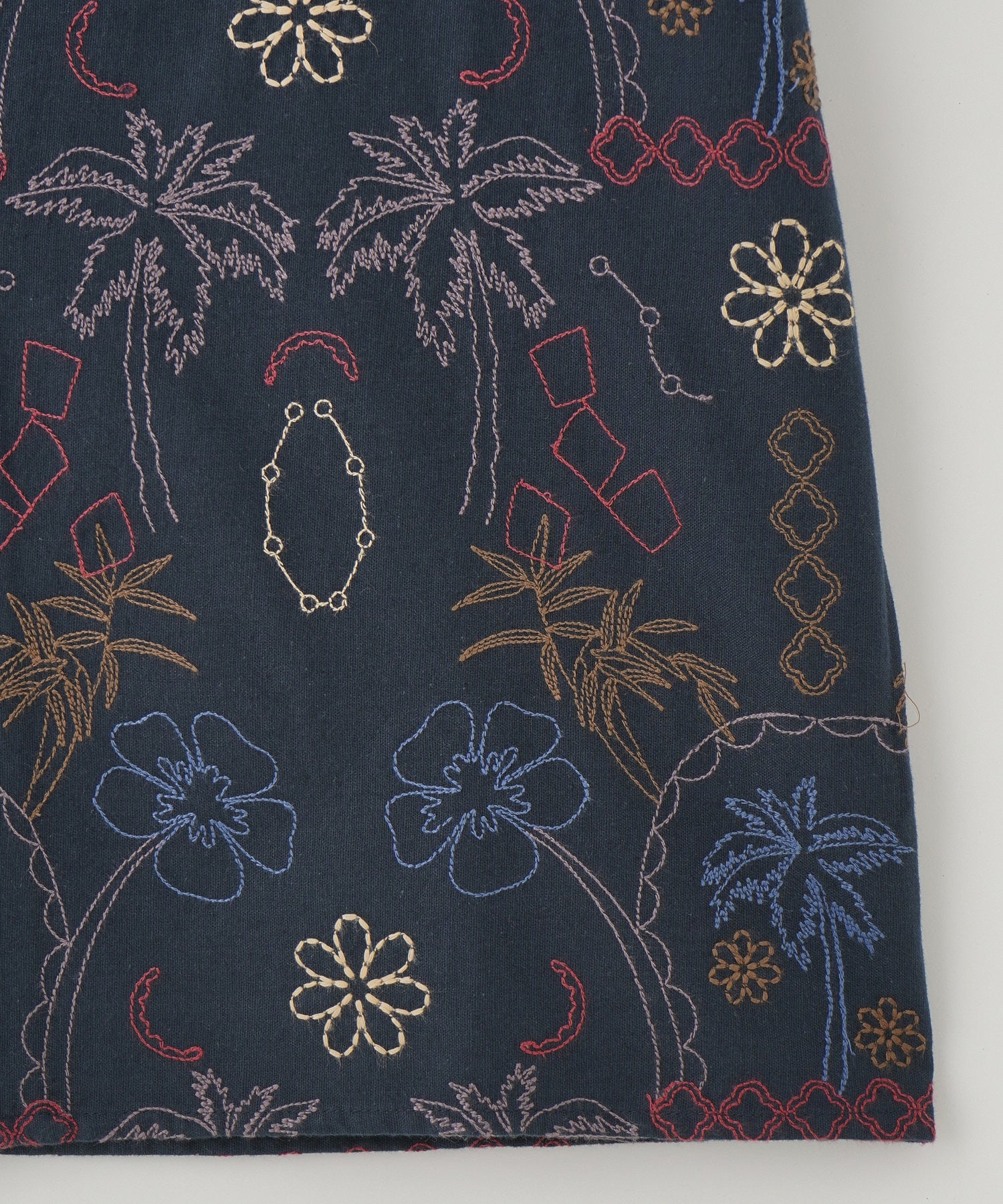 WAX LONDON/ワックスロンドン/DIDCOT SS SHIRT HAWAIIAN SS25-SSS-DID-BOI-NVY - Image 6