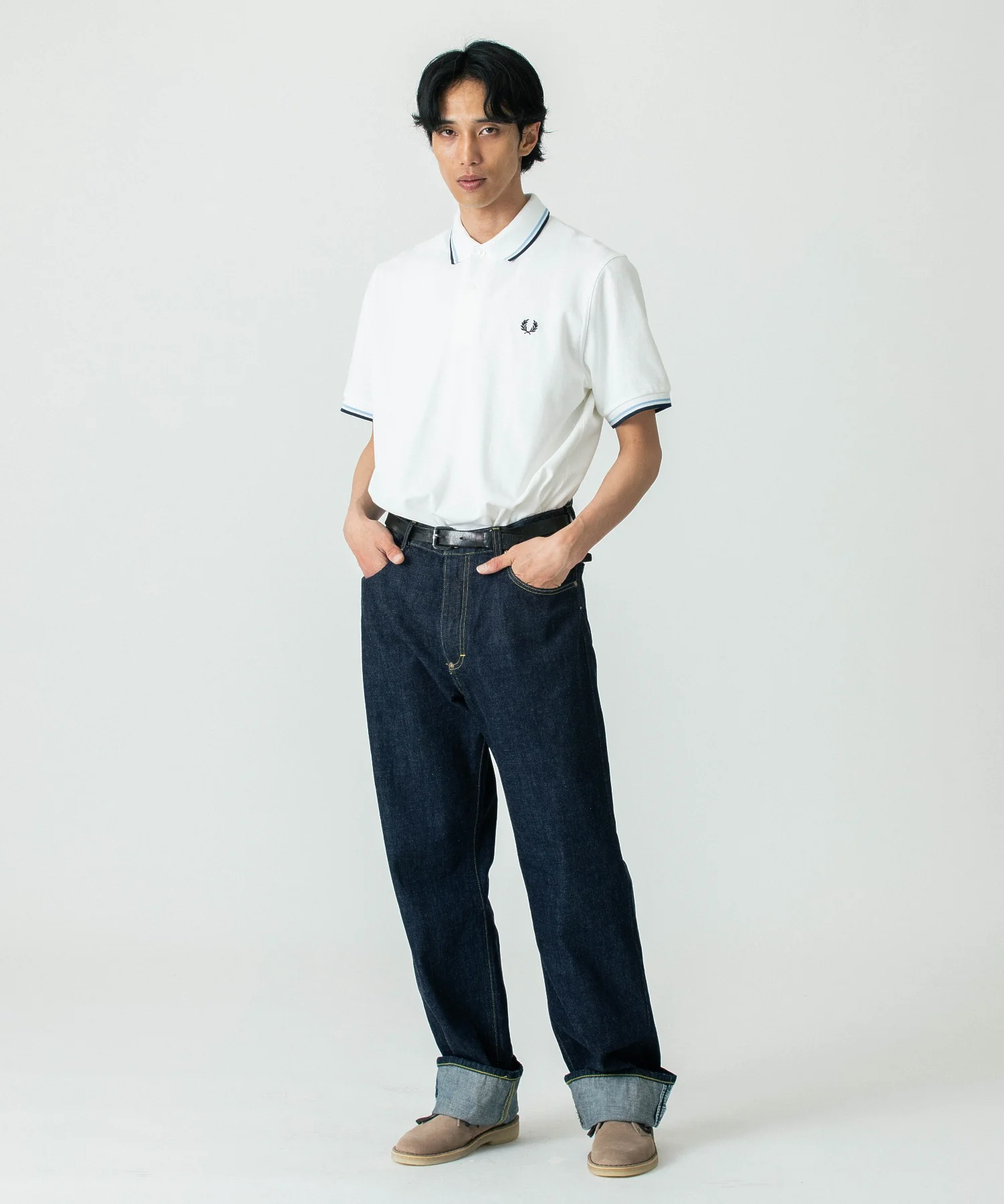 FRED PERRY/フレッドペリー/TWIN TIPPED SHIRT/M12 - Image 6