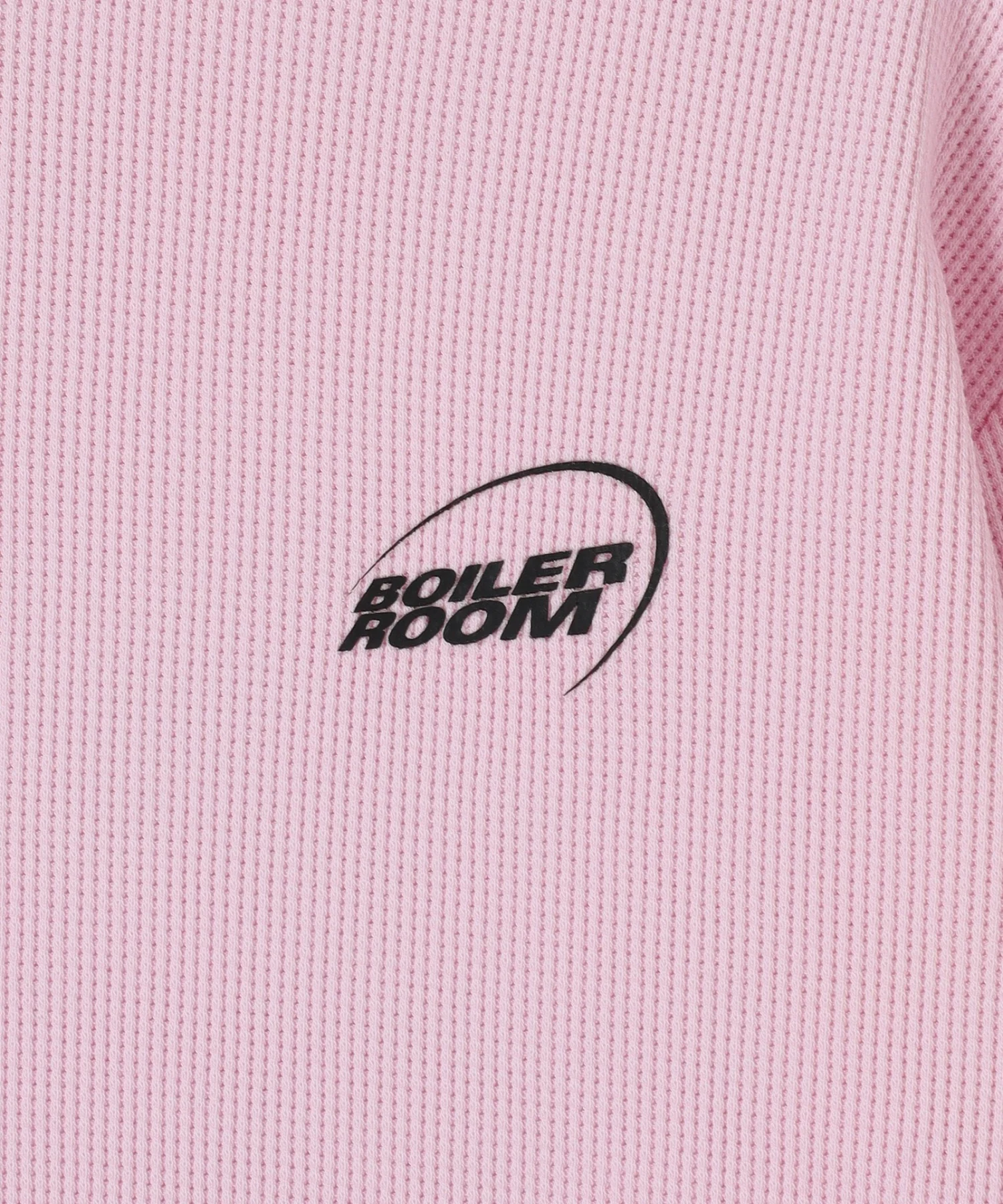 BOILER ROOM/ボイラールーム/WAFFLE LONG SLEEVEAW25LS02PNK - Image 4