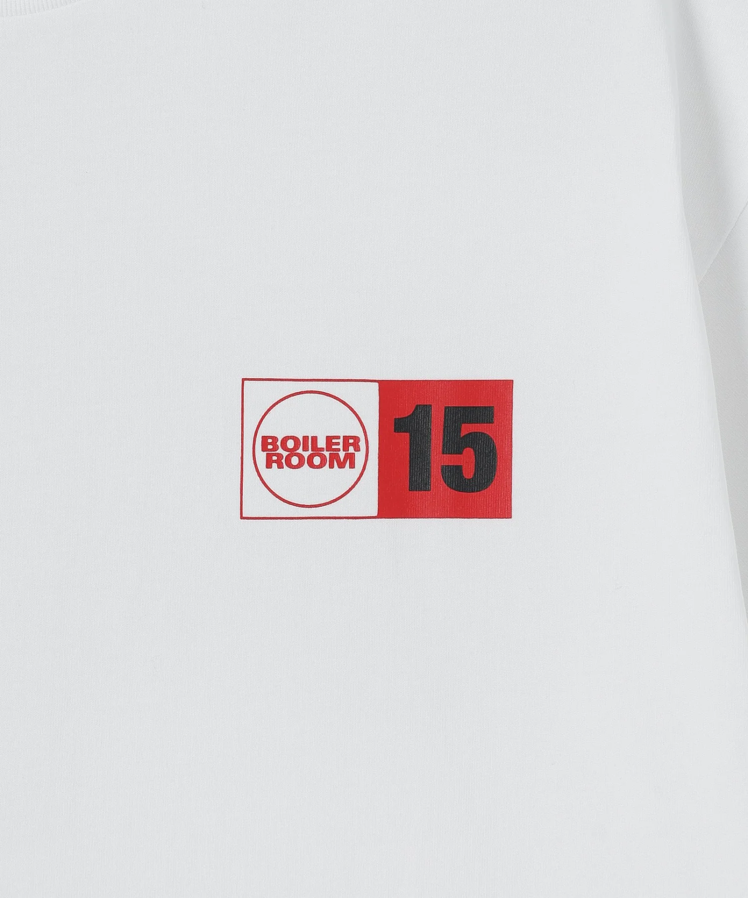 BOILER ROOM/ボイラールーム/15 YEARS CAMERA T-SHIRT AW25SS46WHT - Image 4