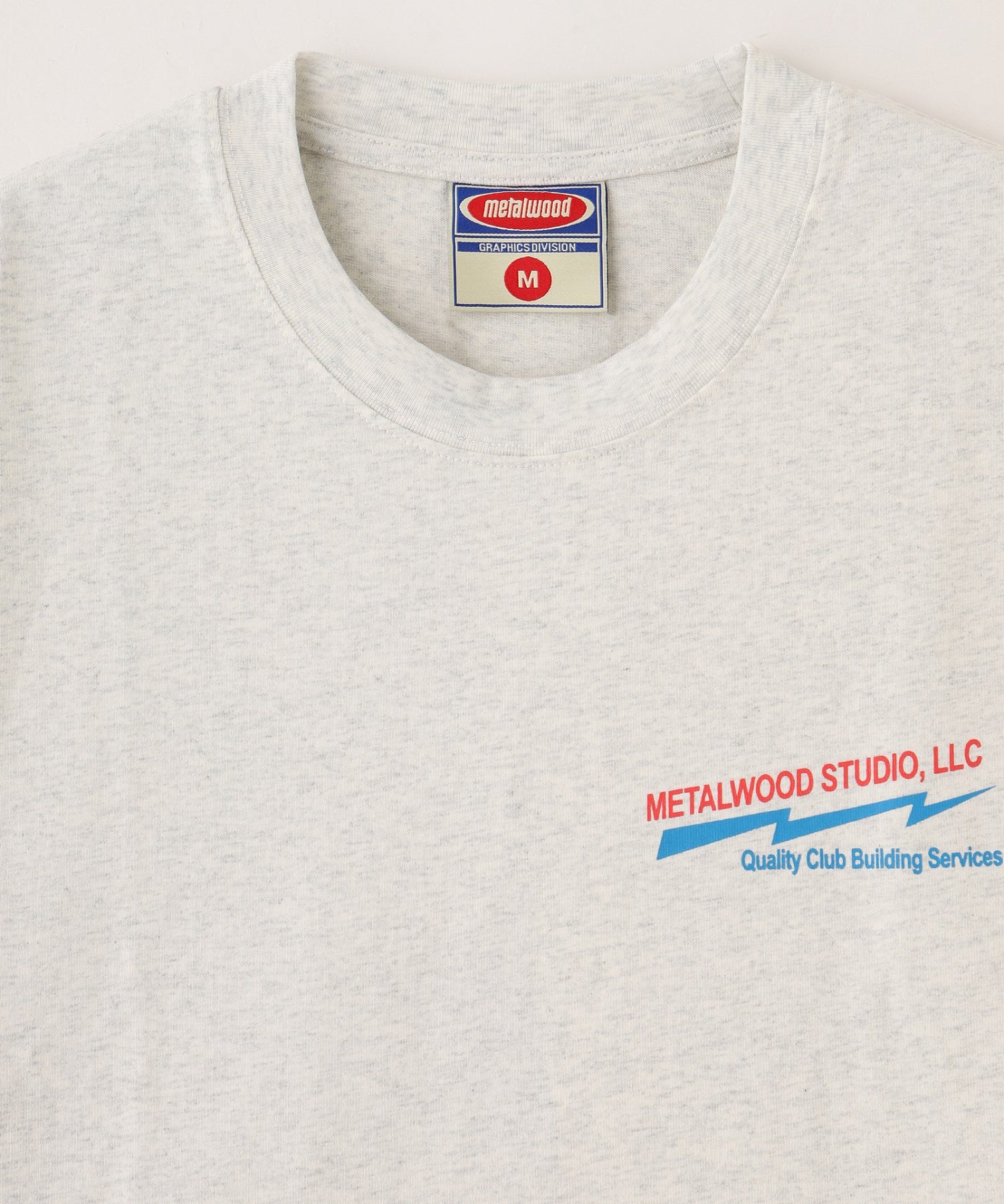 METALWOOD/メタルウッド スタジオ/CLUB BUILDING T-SHIRT MWS25-03-102 - Image 5