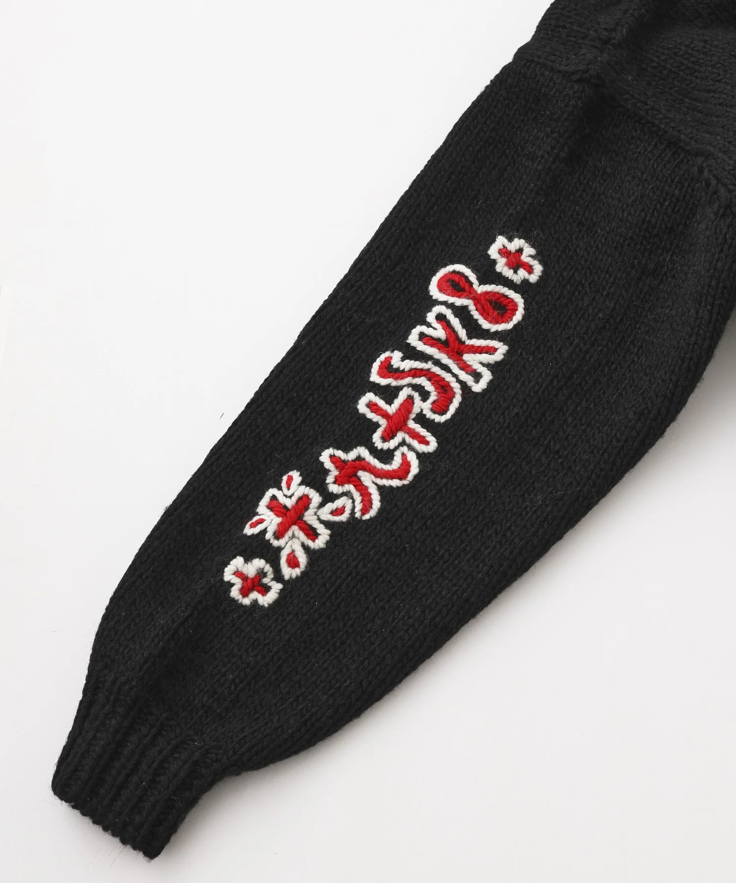 RICE NINE TEN/ライスナインテン/HAND KNITTED SK8 ZIP HOODIE HKN-SK8 - Image 12