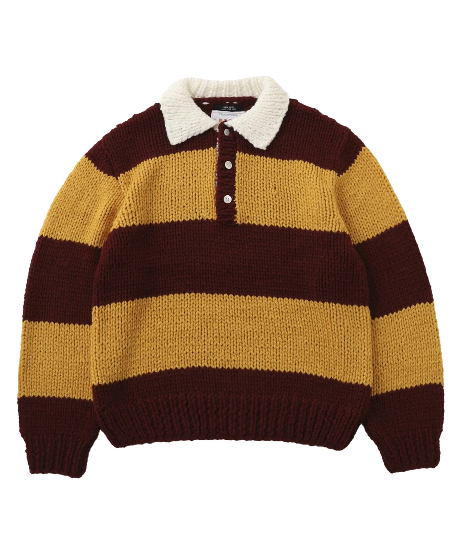 RICE NINE TEN/ライスナインテン/HAND KNITTING RUGBY SHIRT HKN-RUG