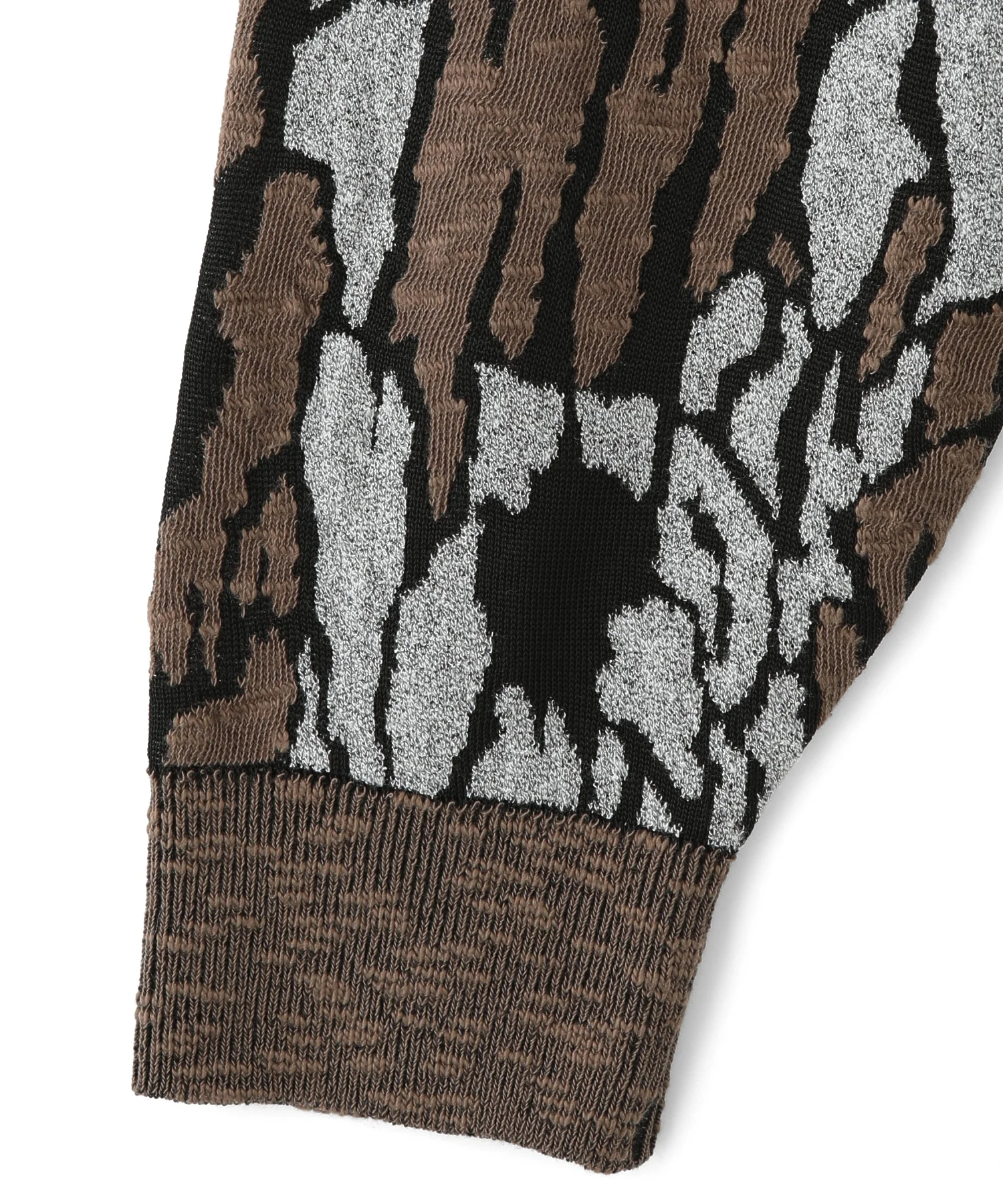 gimcontext/ジム コンテキスト/Trebark Camo Knit Cardigan 25505030 - Image 7