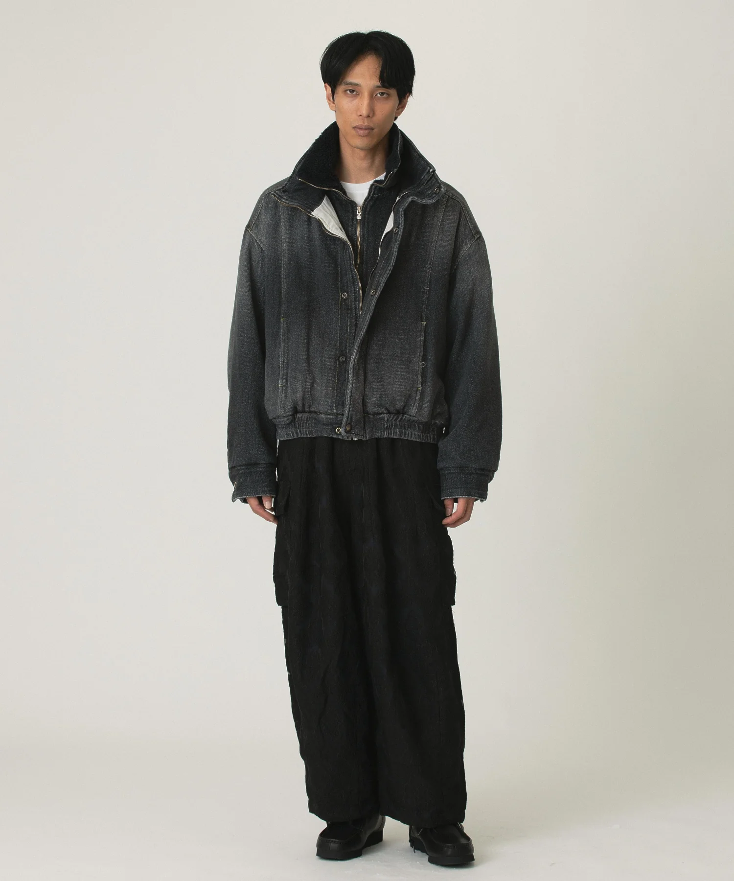 FACETASM/ファセッタズム/DOUBLE LAYERED DENIM JACKET JOO-JK-M02 - Image 6