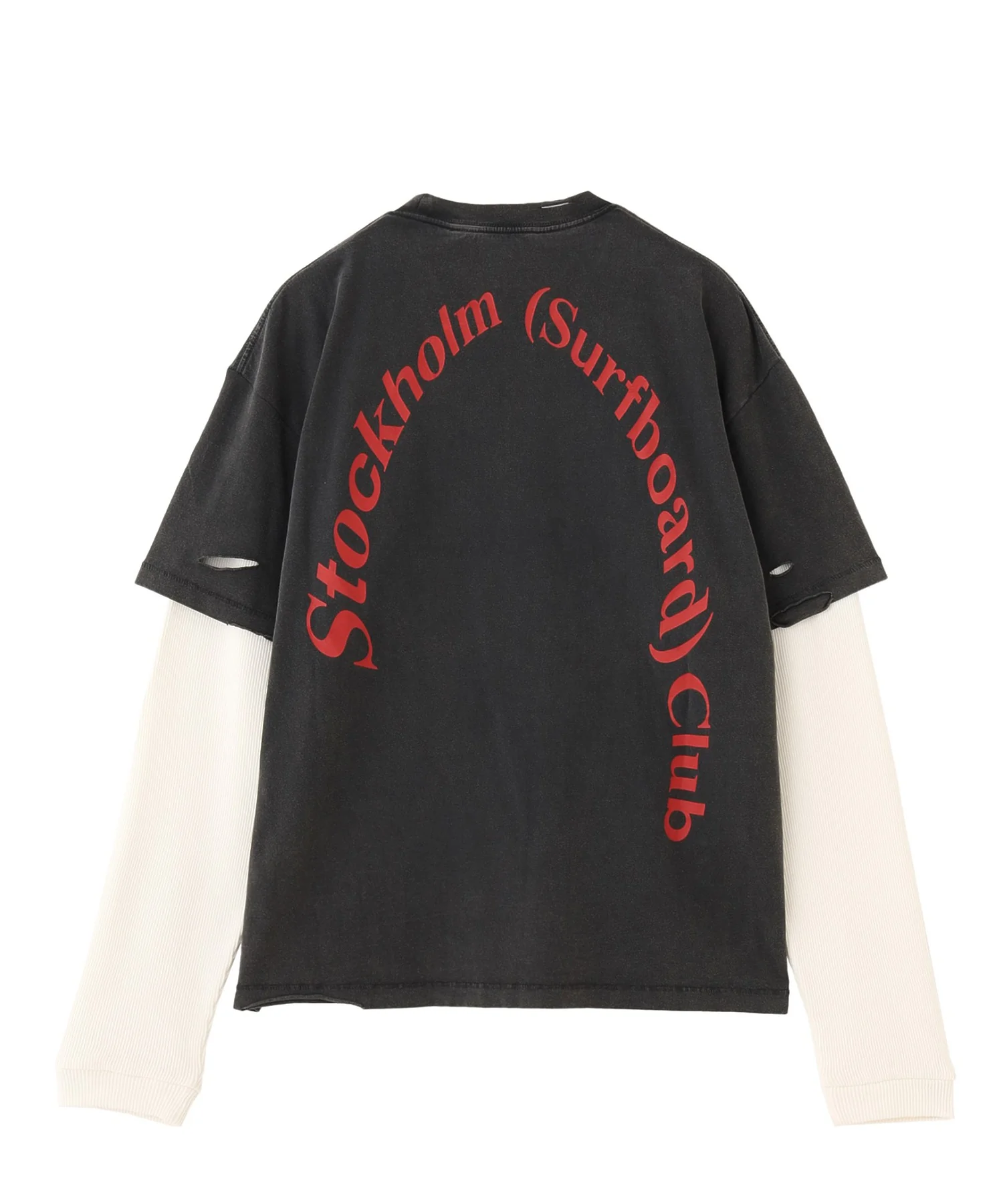 STOCKHOLM SURFBOARD CLUB/ストックホルムサーフボードクラブ/Layer Box Tee U1000220B90 - Image 2