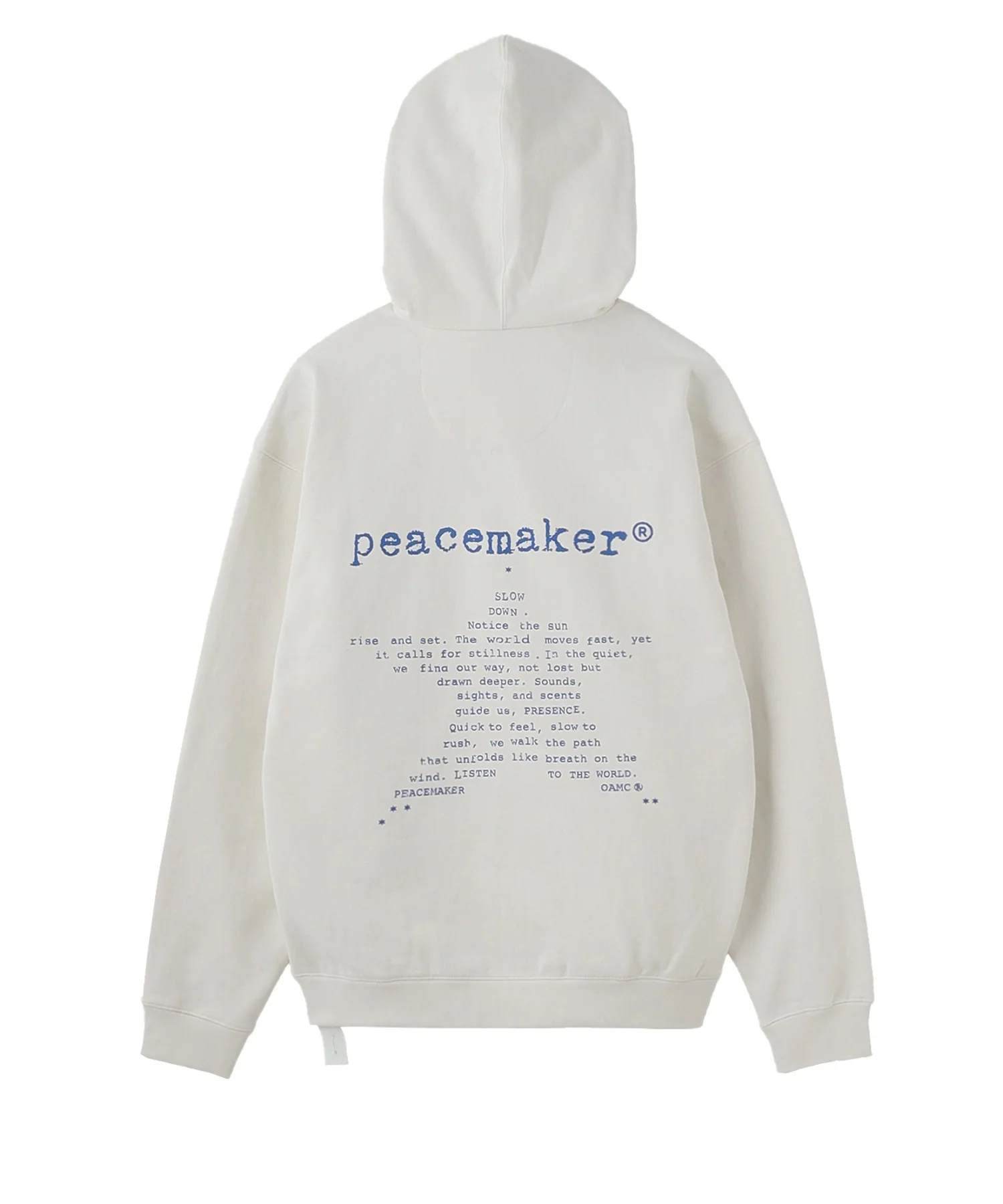 PEACEMAKER/ピースメーカー/Loose Fit Hoodie Star Print PCM2OH01LFT00201 - Image 2