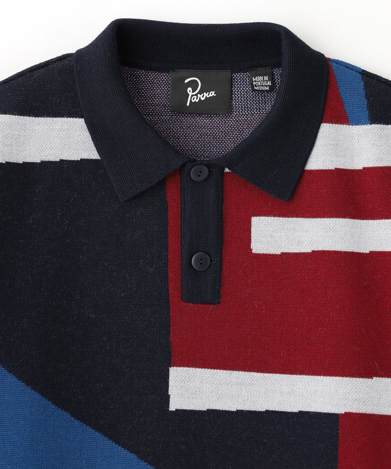 PARRA/パラ/Vertical forest knitted polo 54240 - Image 3