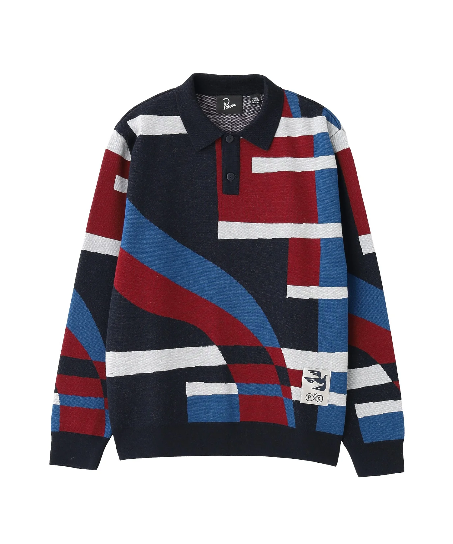 PARRA/パラ/Vertical forest knitted polo 54240 - Image 9