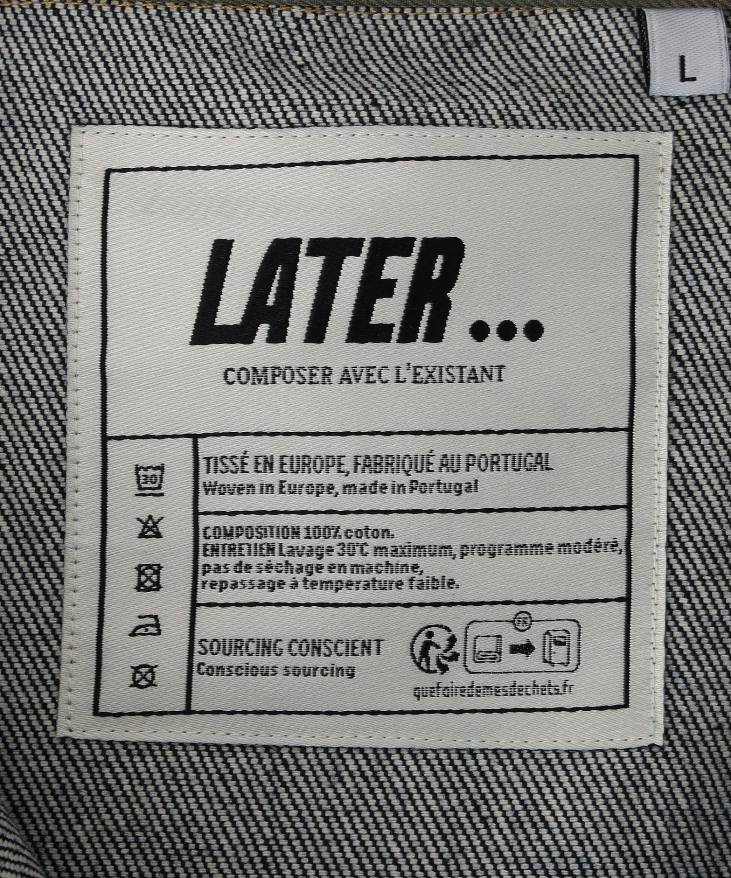 LATER/レイター/DENIM DUNE JACKETLAT DUN1DEN - Image 9