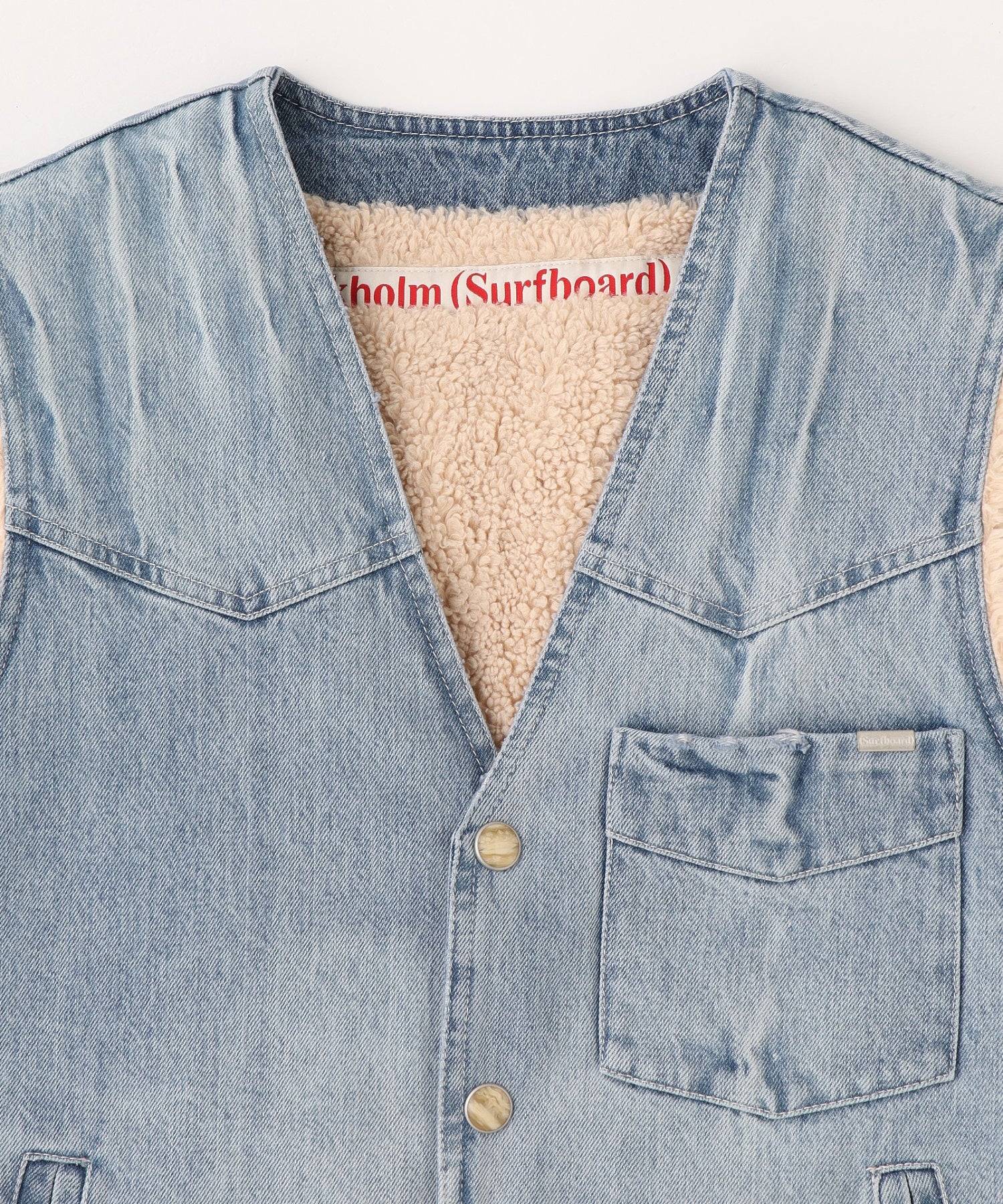 STOCKHOLM SURFBOARD CLUB/ストックホルムサーフボードクラブ/Staff vest U3000228B20 - Image 3