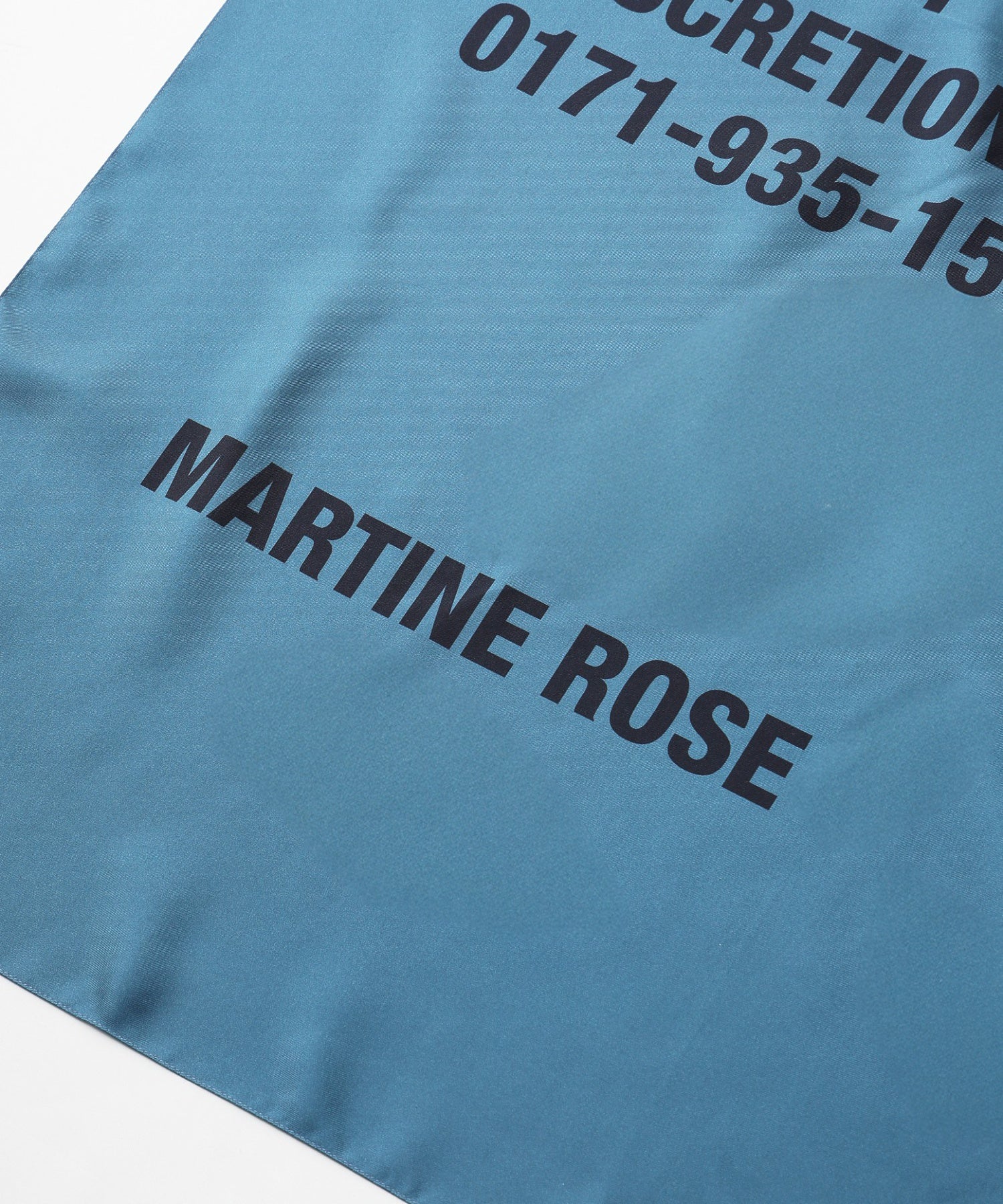 MARTINE ROSE/マーティン ローズ/CLASSIFIED SCARF 1230WF08 - Image 6