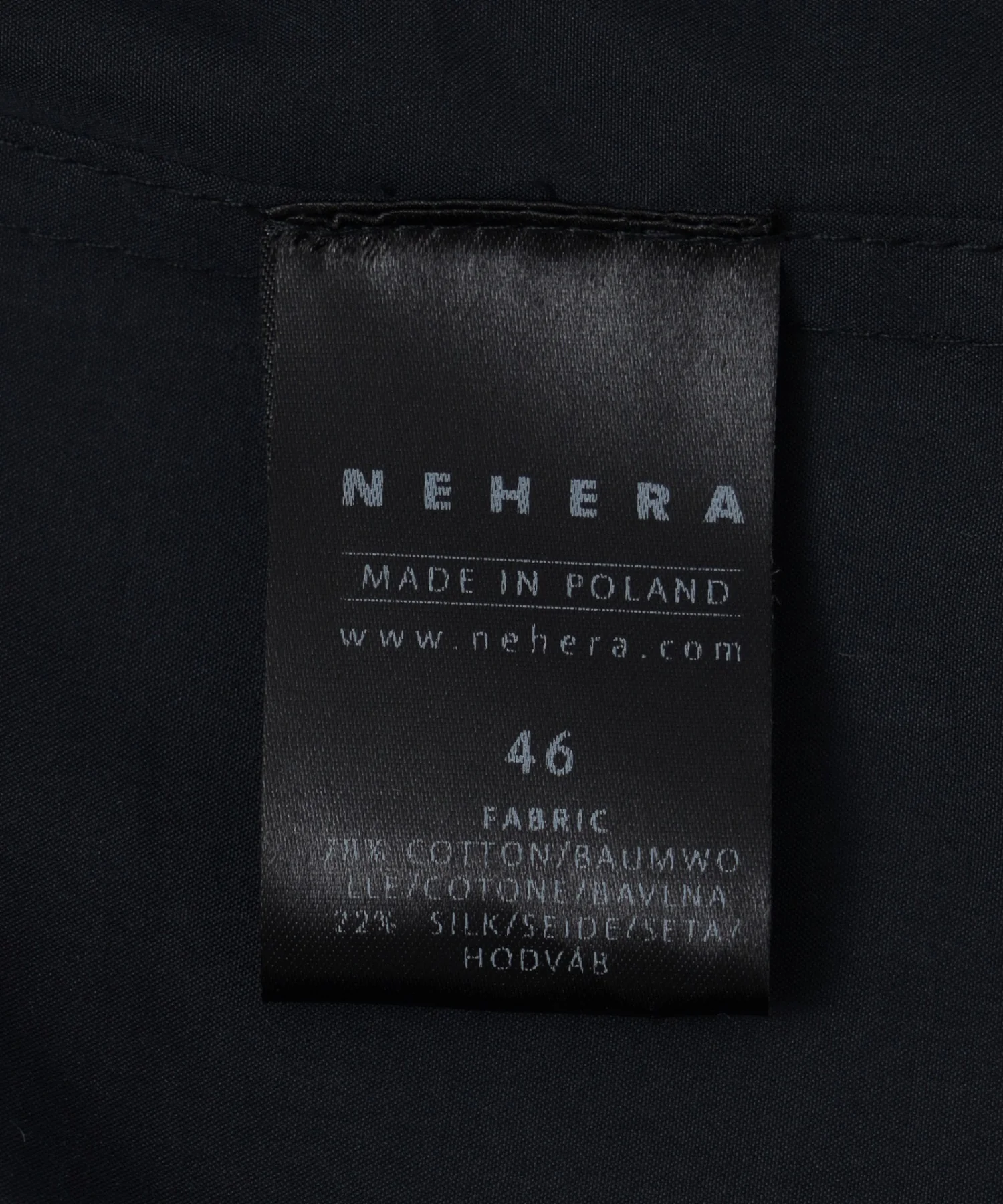 NEHERA/ネヘラ/CRISPY COTTON SILK BISAU MAN - Image 6