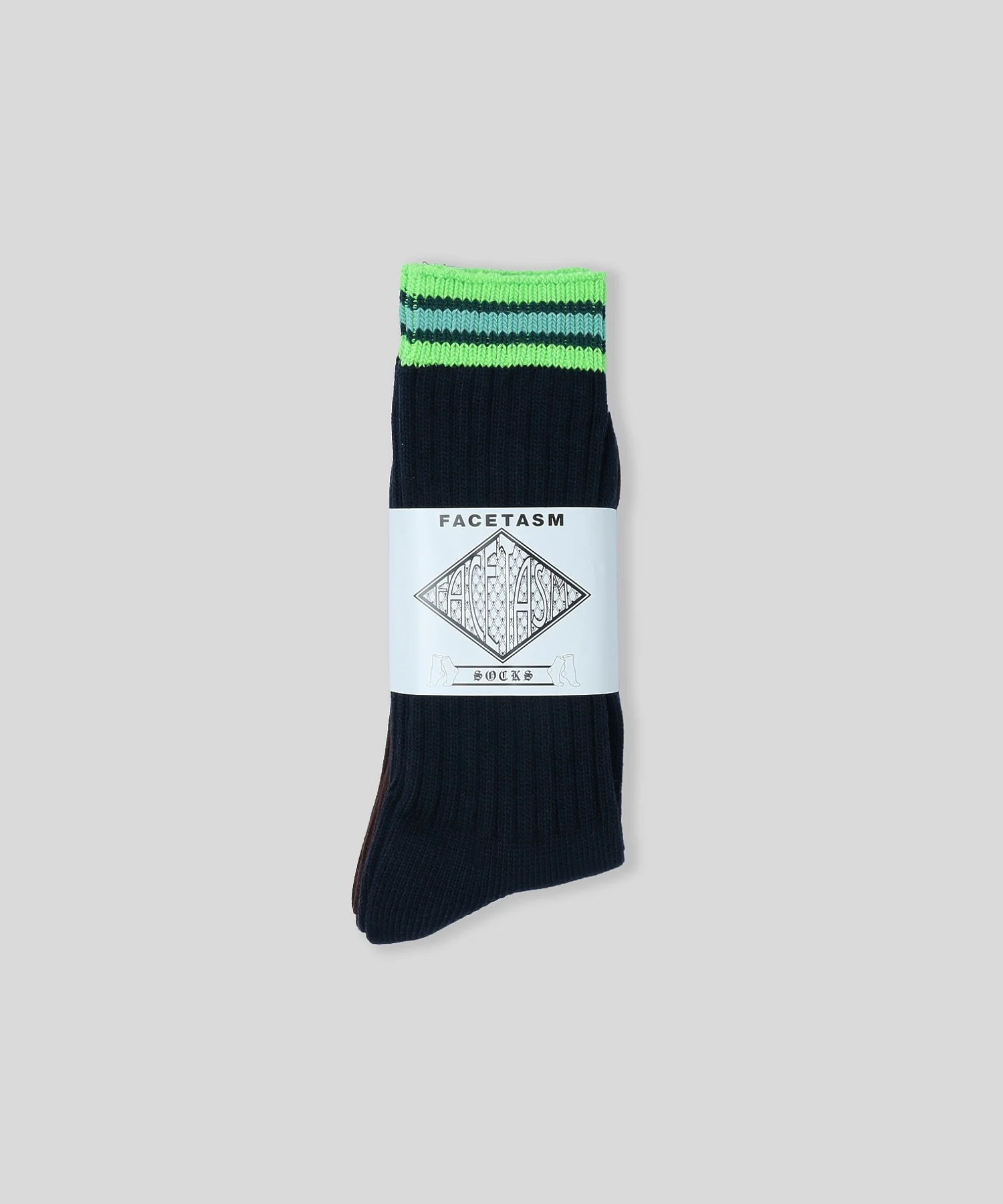 FACETASM/ファセッタズム/RIB SOCKS 2P MYK-SOX-01 - Image 14