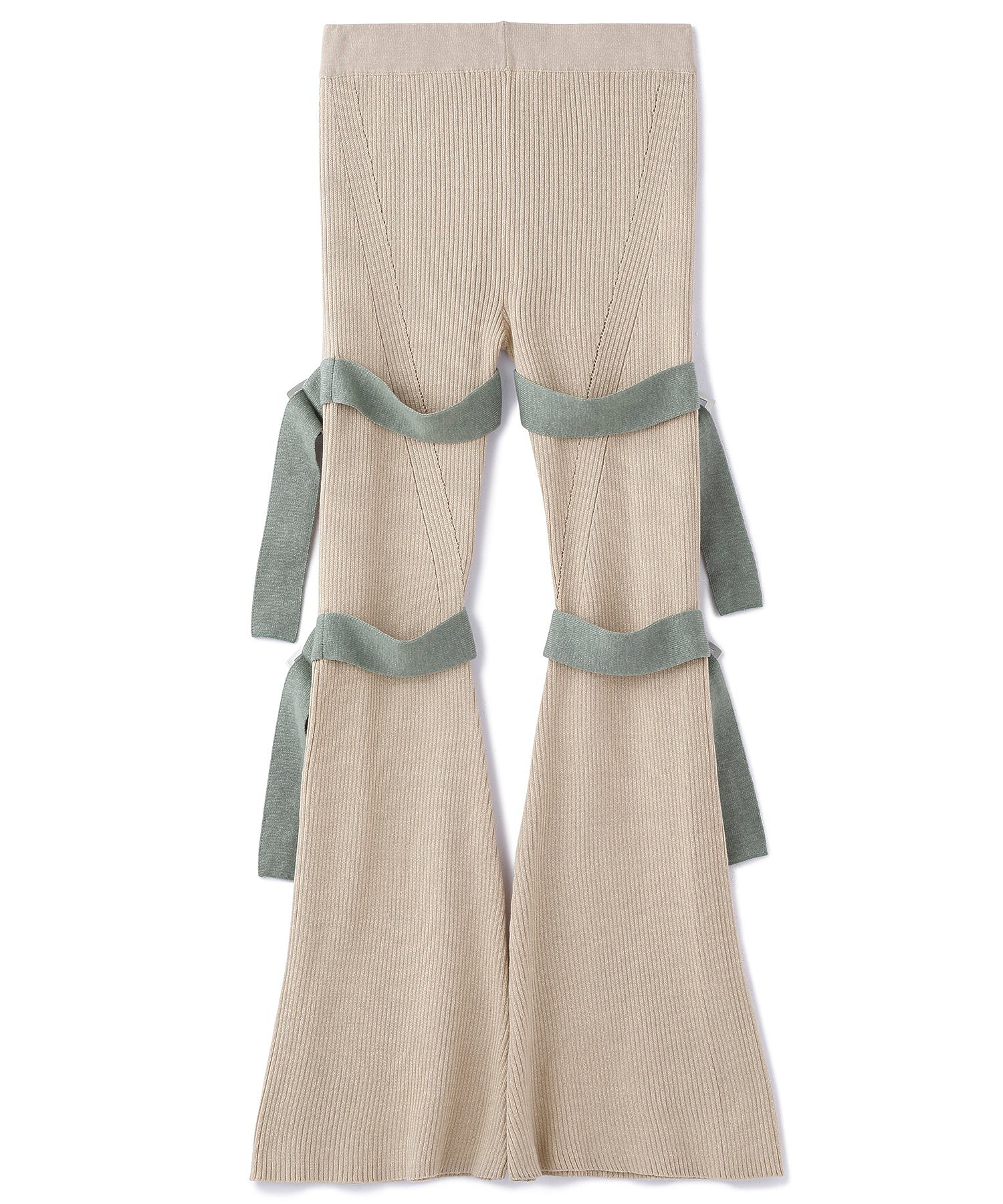 HENZA X STYLES /ヘンザ X スタイルス Belt knit pants BD0002 - Image 2