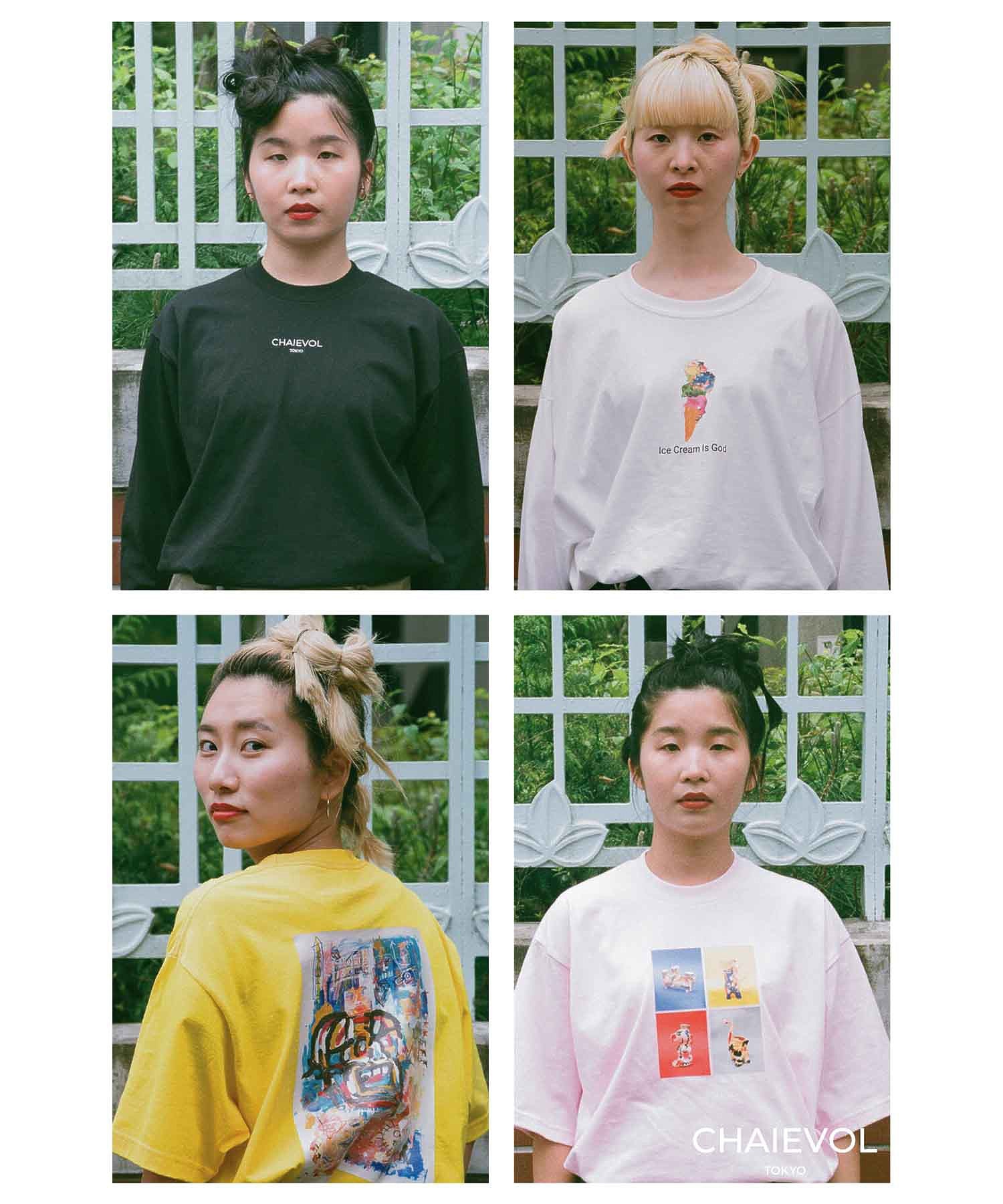 EFILEVOL/エフィレボル/CHAIEVOL 4 Photos Tee CL-004 - Image 14