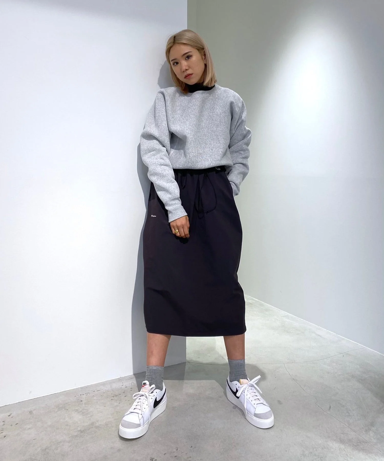 FILLTHEBILL /フィルザビル/VELOR SHEER TURTLE NECK 205-212026 - Image 14