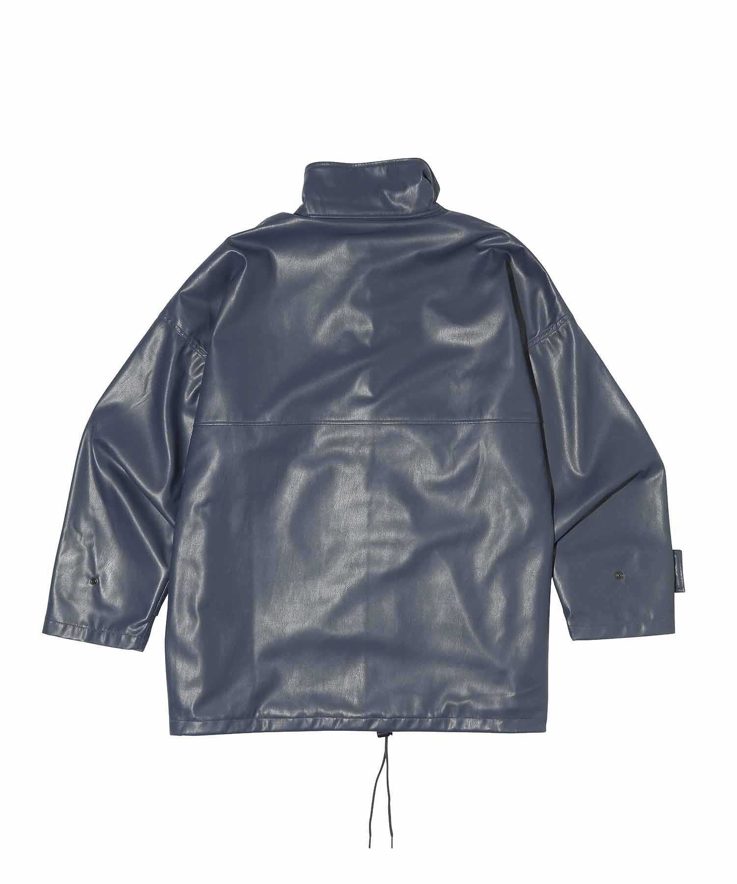 FILL THE BILL /フィルザビル/ FAKE LEATHER ANORAK 201-212044 - Image 11