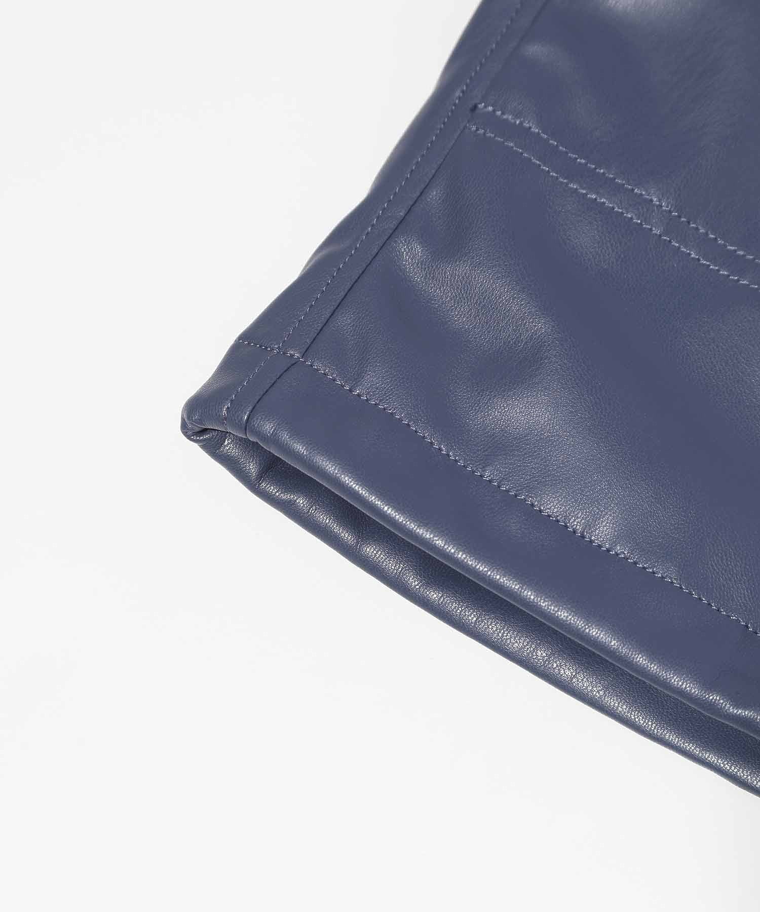 FILL THE BILL /フィルザビル/ FAKE LEATHER ANORAK 201-212044 - Image 17