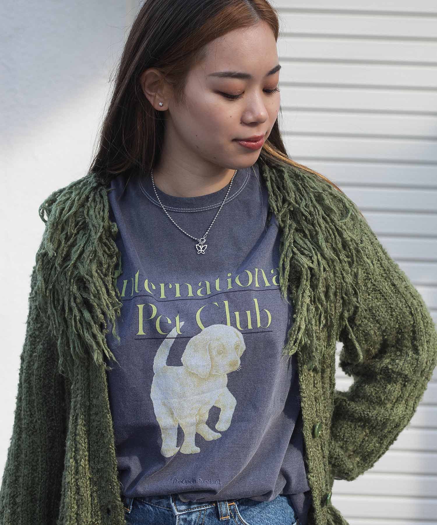 THE OPEN PRODUCT /ザオープンプロダクト/PET CLUB COTTON T-SHIRT TO212TS001 - Image 32