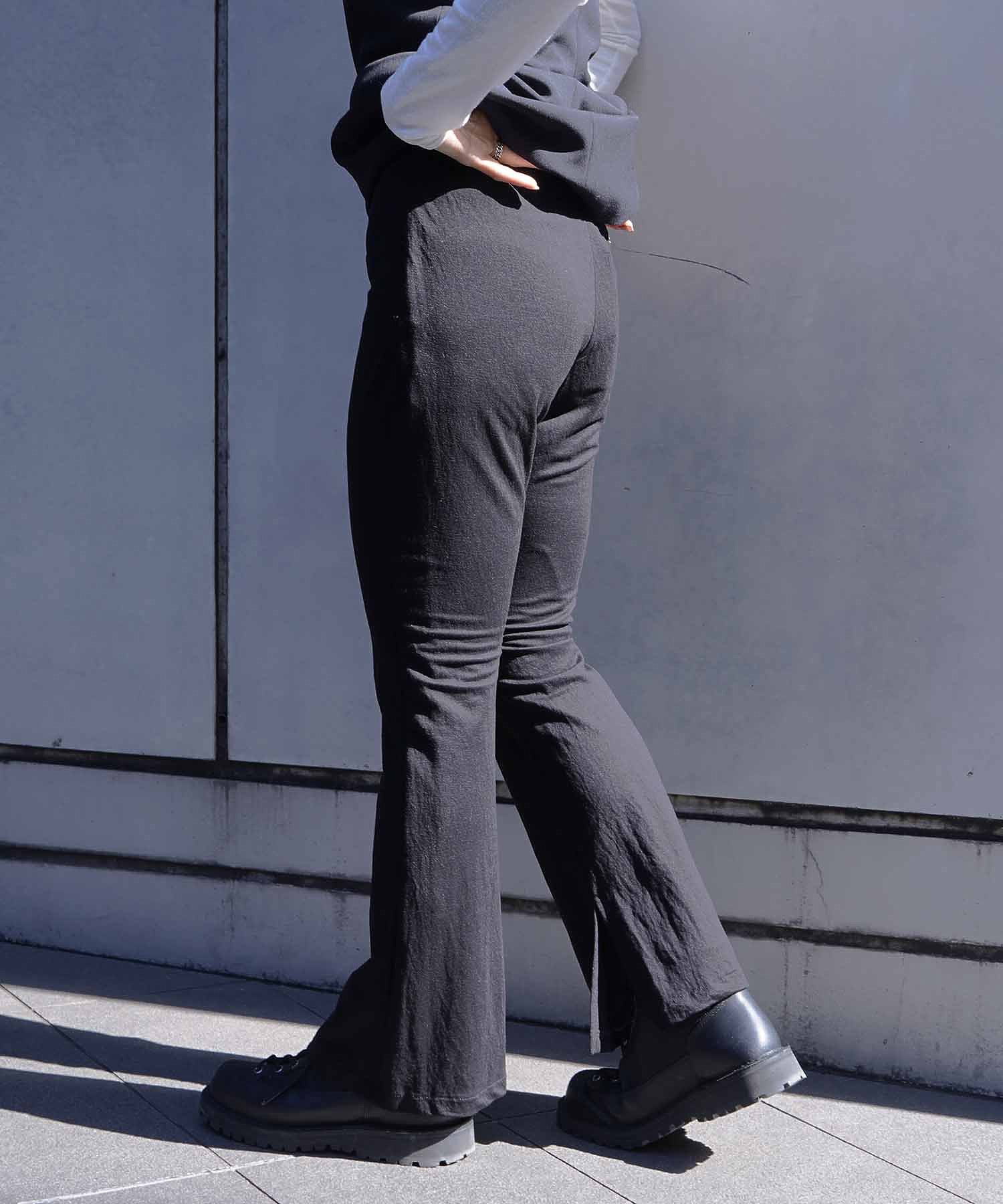 CLANE /クラネ/ SOFT JERSEY FLARE PANTS 12110-7162 - Image 16