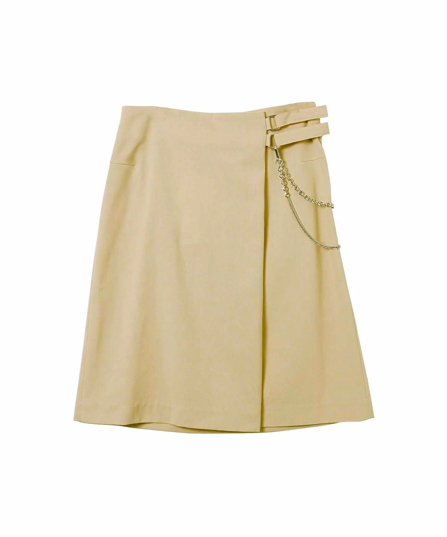 THE OPEN PRODUCT/ザオープンプロダクト/ DETACHABLE CHAIN WRAP SKIRT GTO221SK001 - Image 22