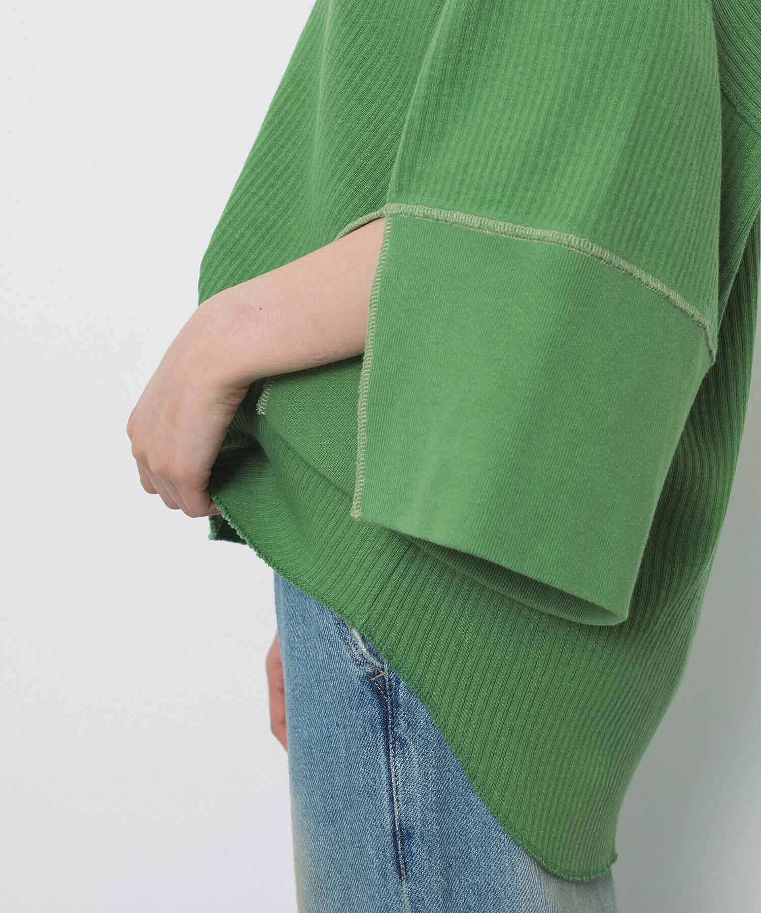 CLANE /クラネ/ COLOR STITCH HEAVY RIB TOPS 12105-1152 - Image 20