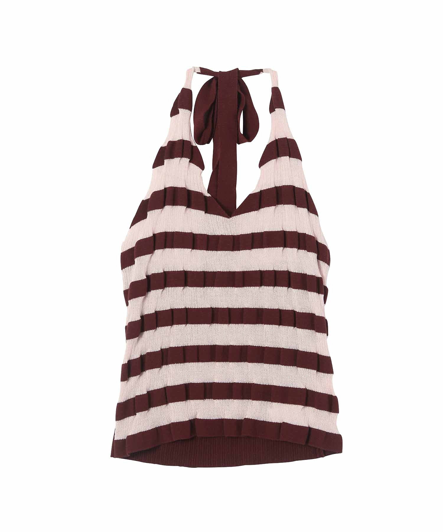 TheOpen Product /ザオープンプロダクト/ STRIPE HALTER NECK GTO222KT003 - Image 13