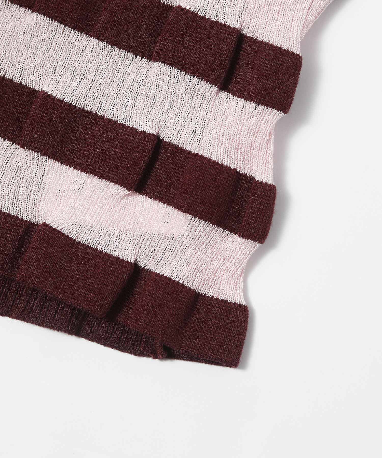 TheOpen Product /ザオープンプロダクト/ STRIPE HALTER NECK GTO222KT003 - Image 7