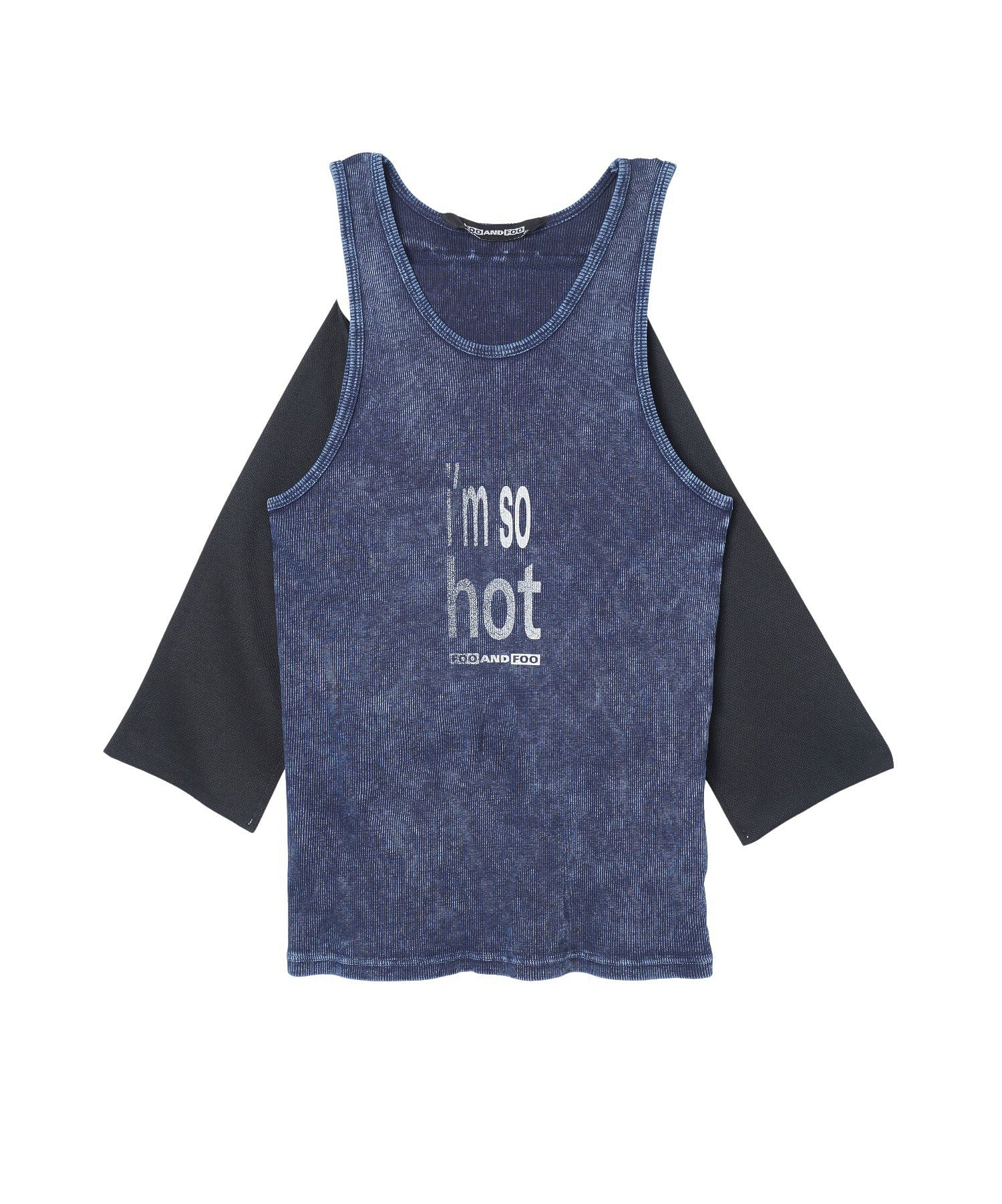 FOO AND FOO/フー・アンド・フー/PARIS TOWEL SINGLET/FFST-9091 - Image 2