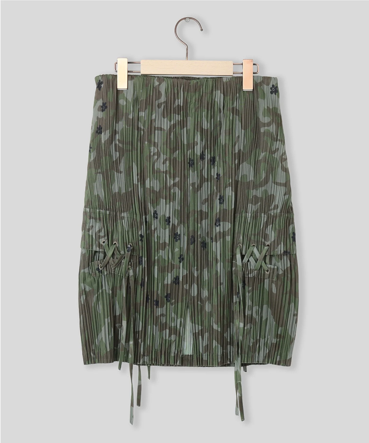 PERKS AND MINI/パークスアンドミニ/W OAKLEAF PLEATED SKIRT 5193 - Image 2