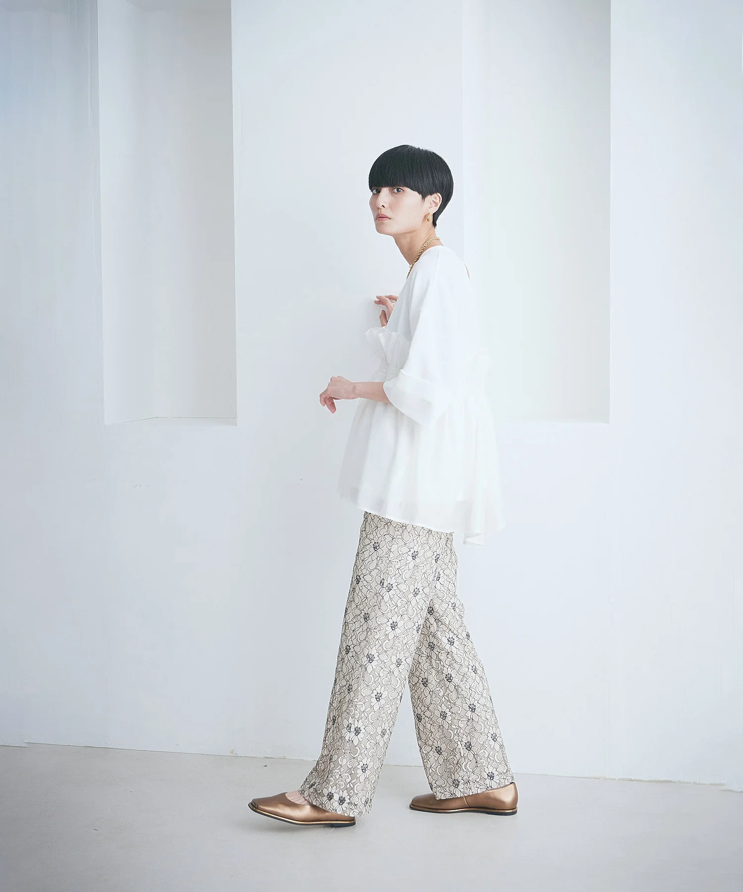 ドッキングフリルカットソー - Image 34