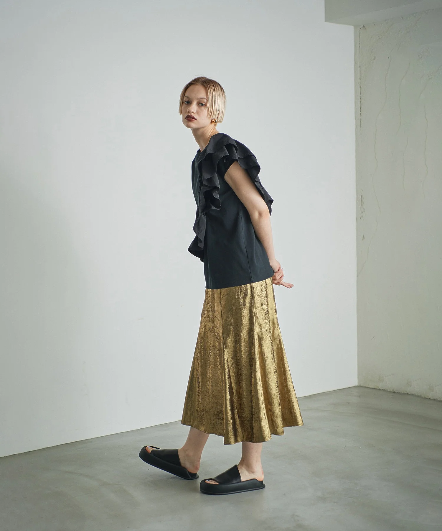 2WAYフリルドッキングカットソー - Image 12