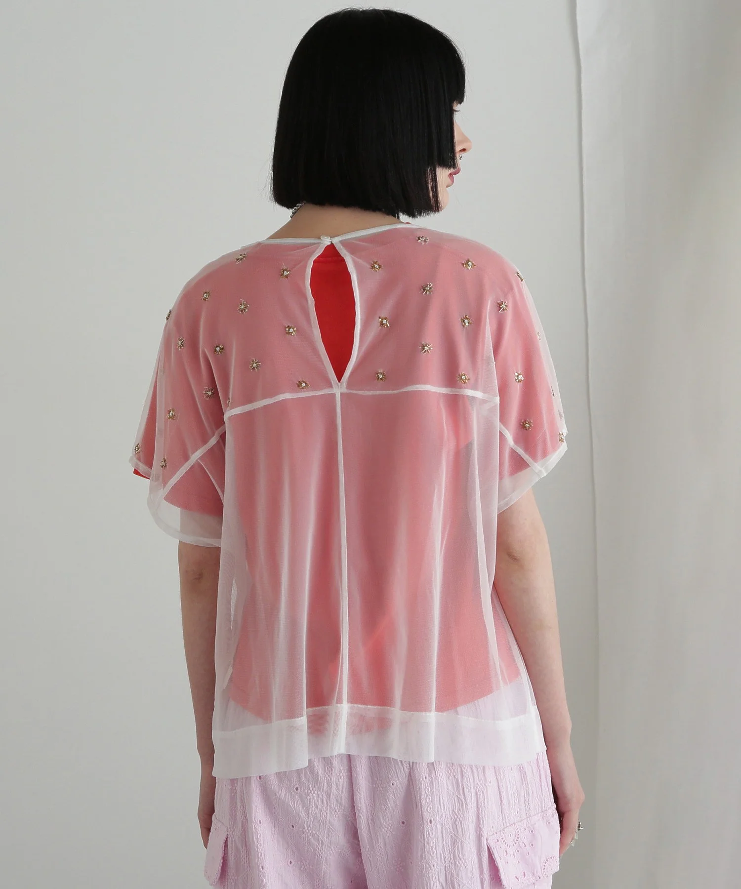 チュールシアーブラウス - Image 7