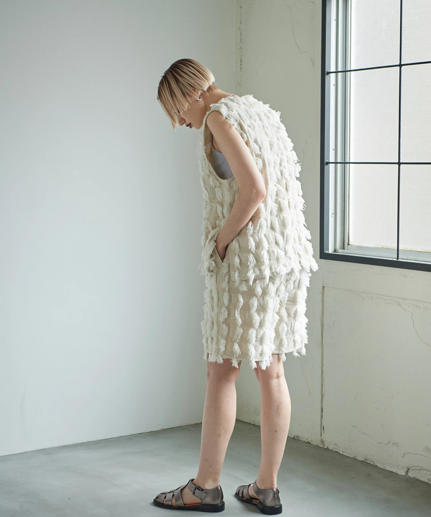 フリンジショートパンツ - Image 4
