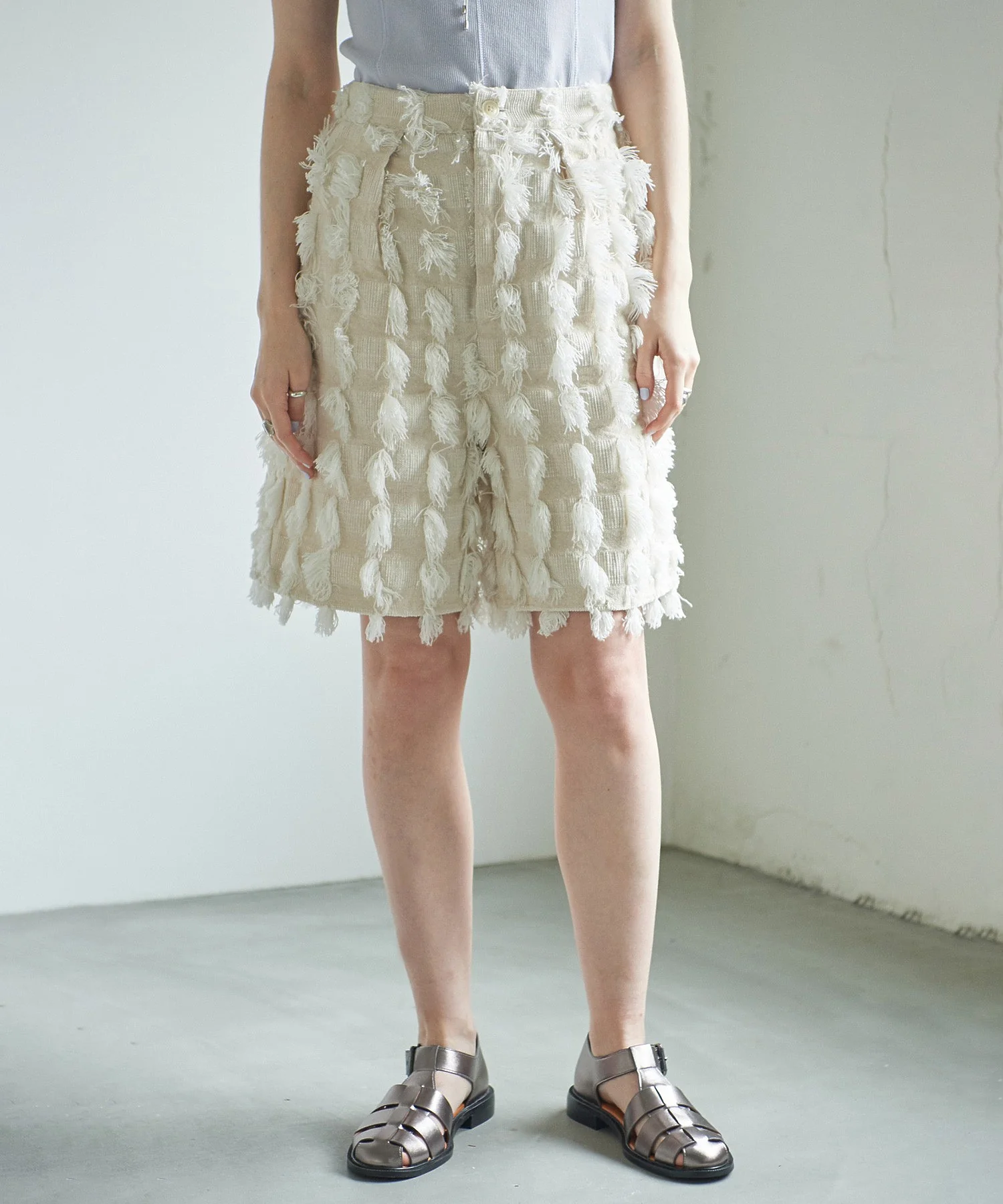 フリンジショートパンツ - Image 5